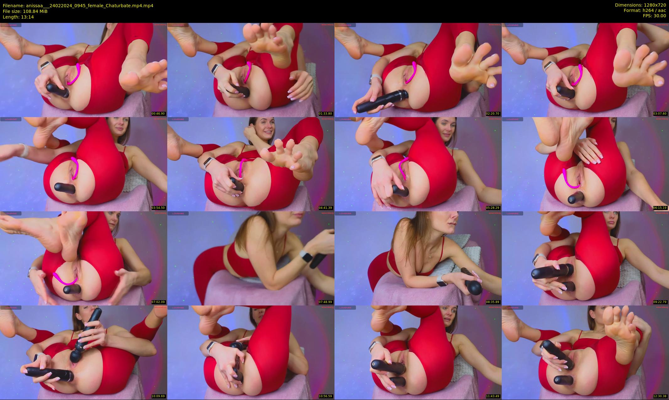 anissaa__ — 14 minute Chaturbate female cam show recording, 720p, Feb 24, 2024