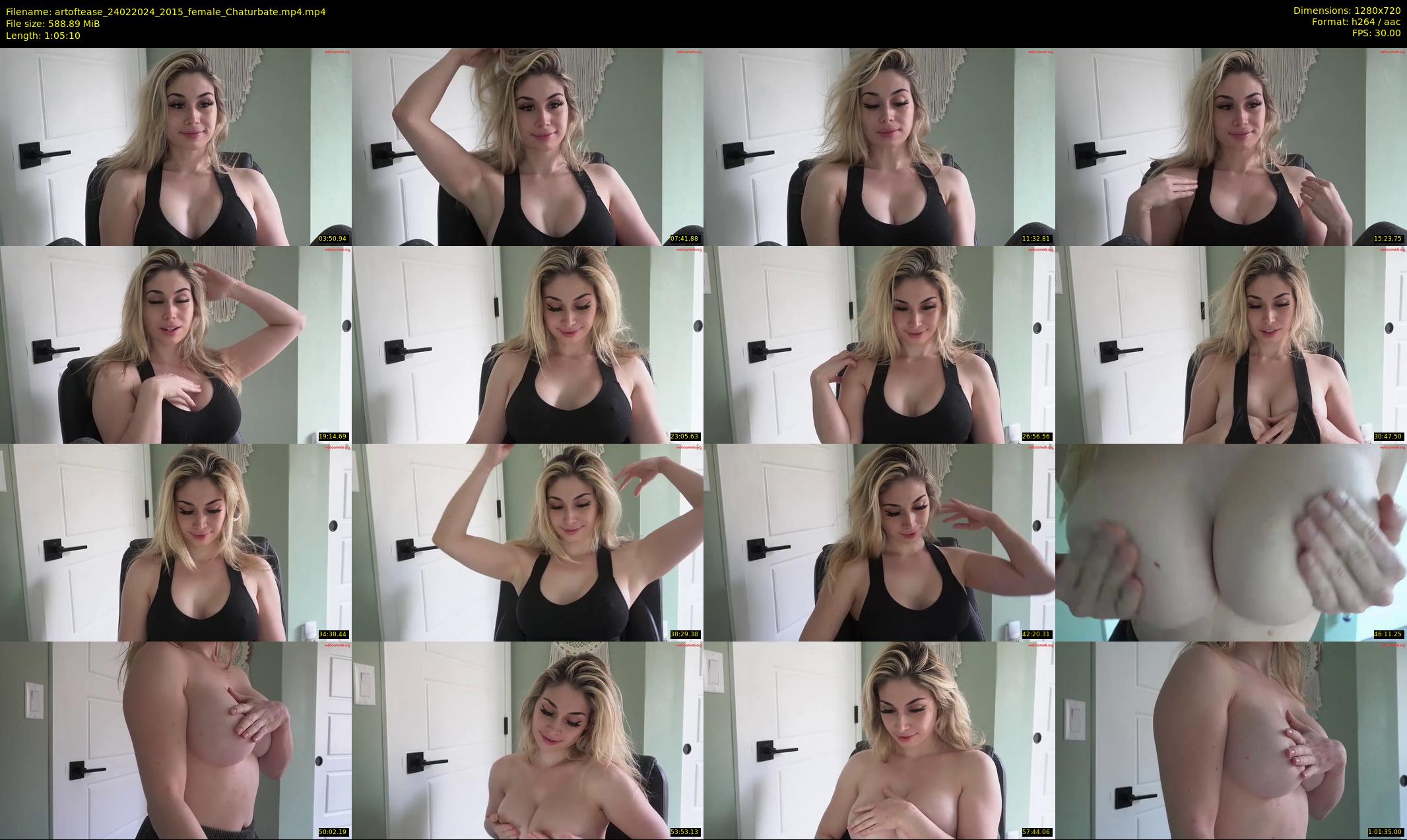 artoftease — 66 minute Chaturbate female cam show recording, 720p, Feb 24, 2024