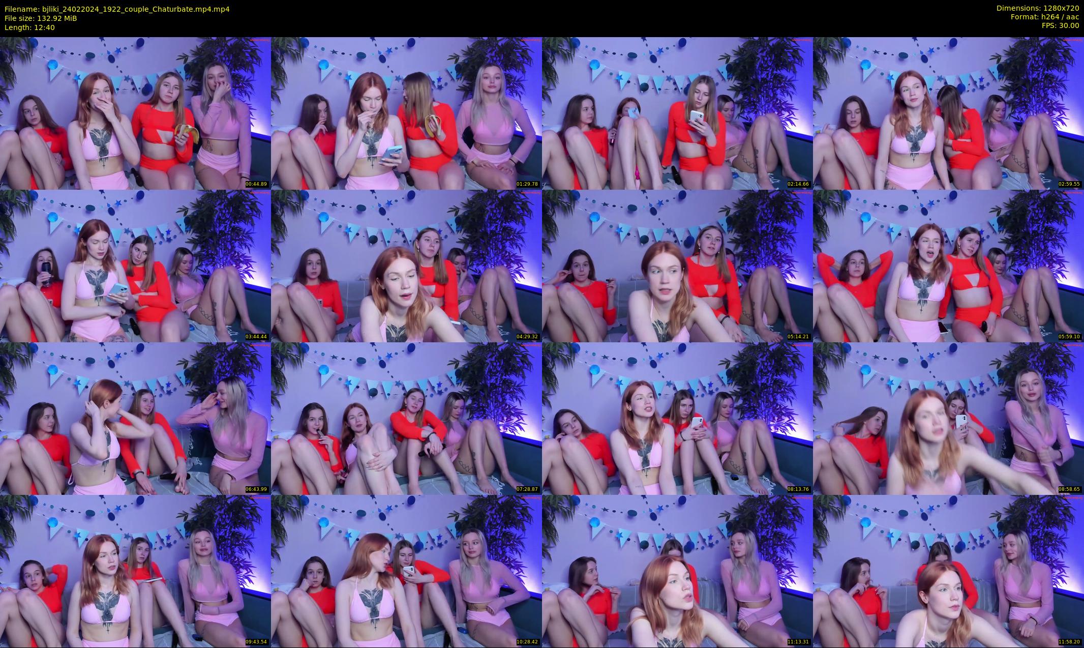 bjliki — 13 minute Chaturbate couple cam show recording, 720p, Feb 24, 2024