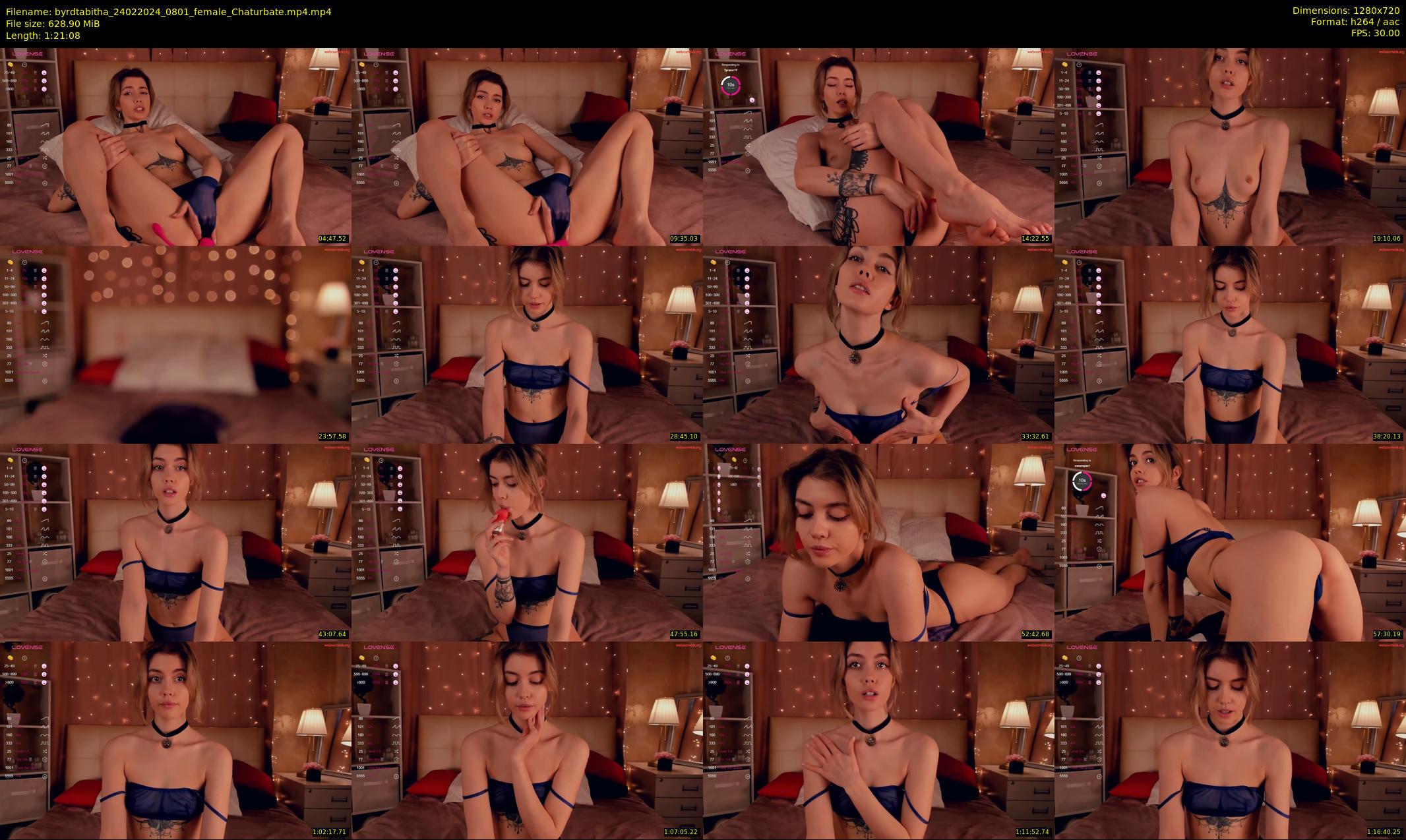 byrdtabitha — 82 minute Chaturbate female cam show recording, 720p, Feb 24, 2024