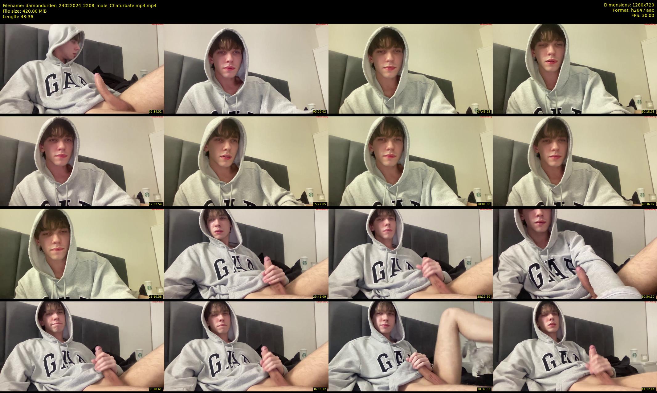 damondurden — 44 minute Chaturbate male cam show recording, 720p, Feb 24, 2024