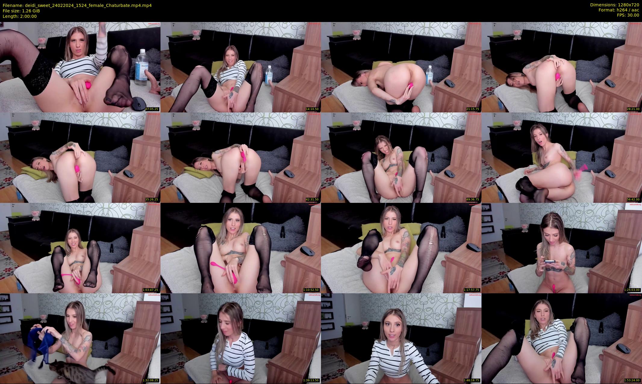 deidi_sweet — 120 minute Chaturbate female cam show recording, 720p, Feb 24, 2024