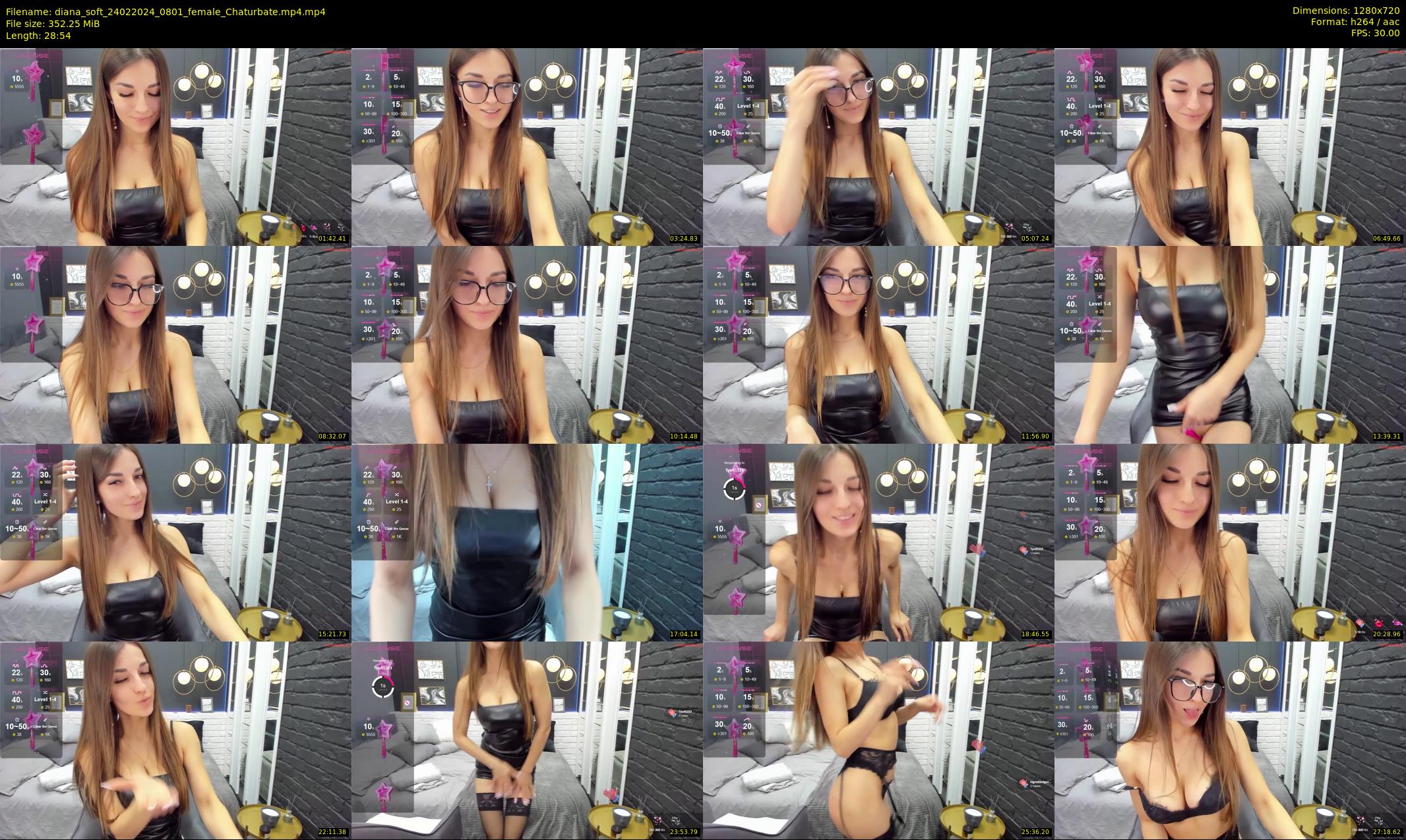 diana_soft — 29 minute Chaturbate female cam show recording, 720p, Feb 24, 2024