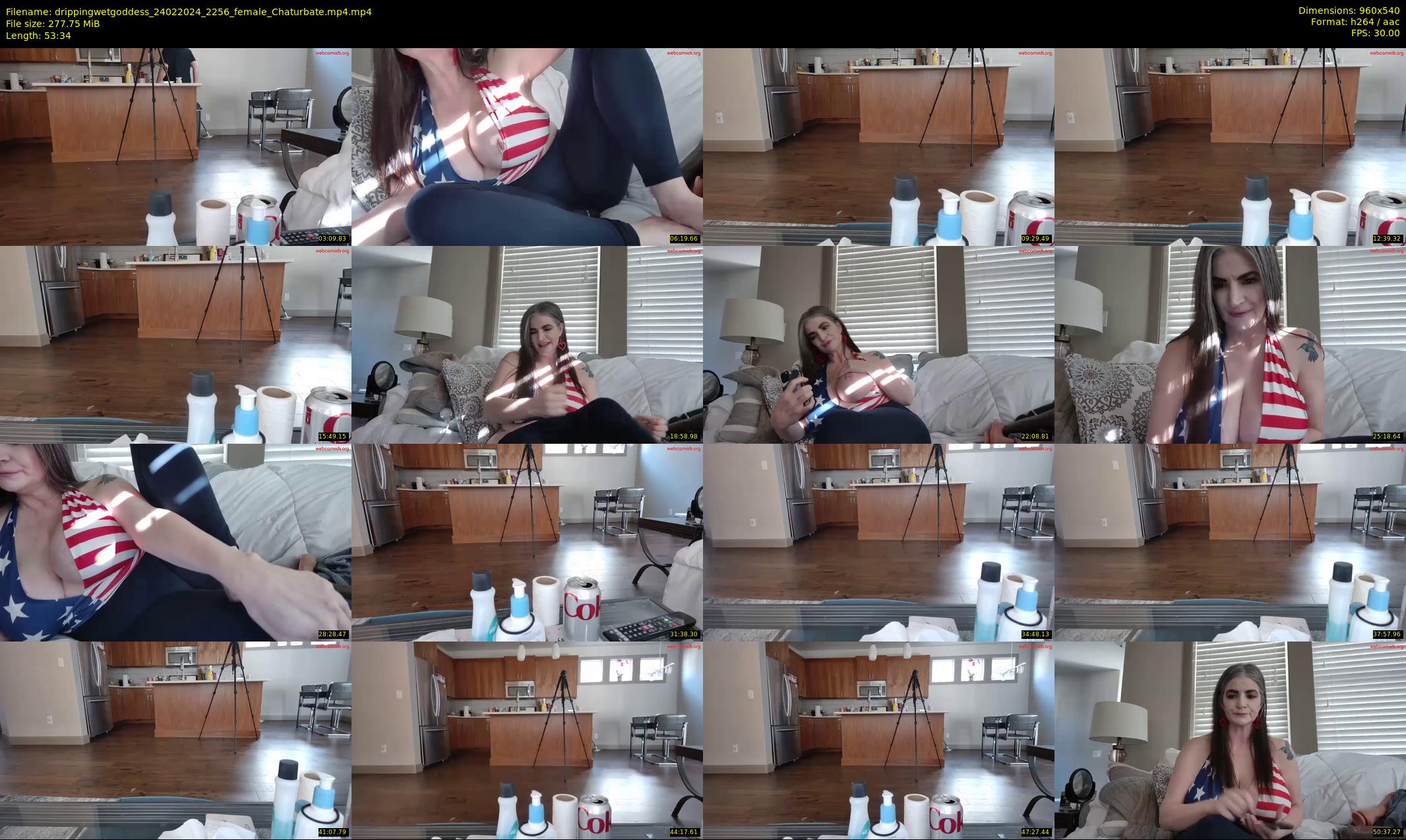 drippingwetgoddess — 54 minute Chaturbate female cam show recording, 480p, Feb 24, 2024