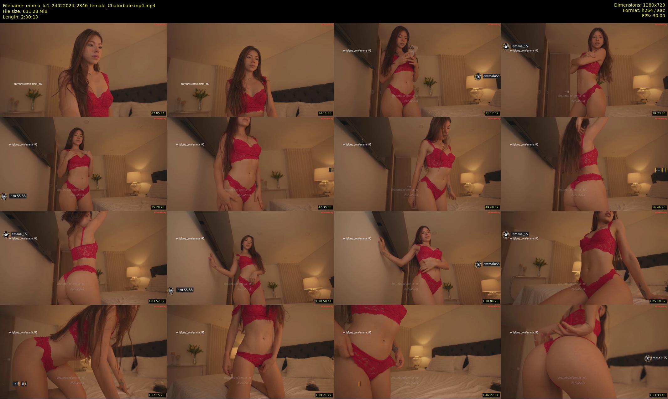 emma_lu1 — 121 minute Chaturbate female cam show recording, 720p, Feb 24, 2024