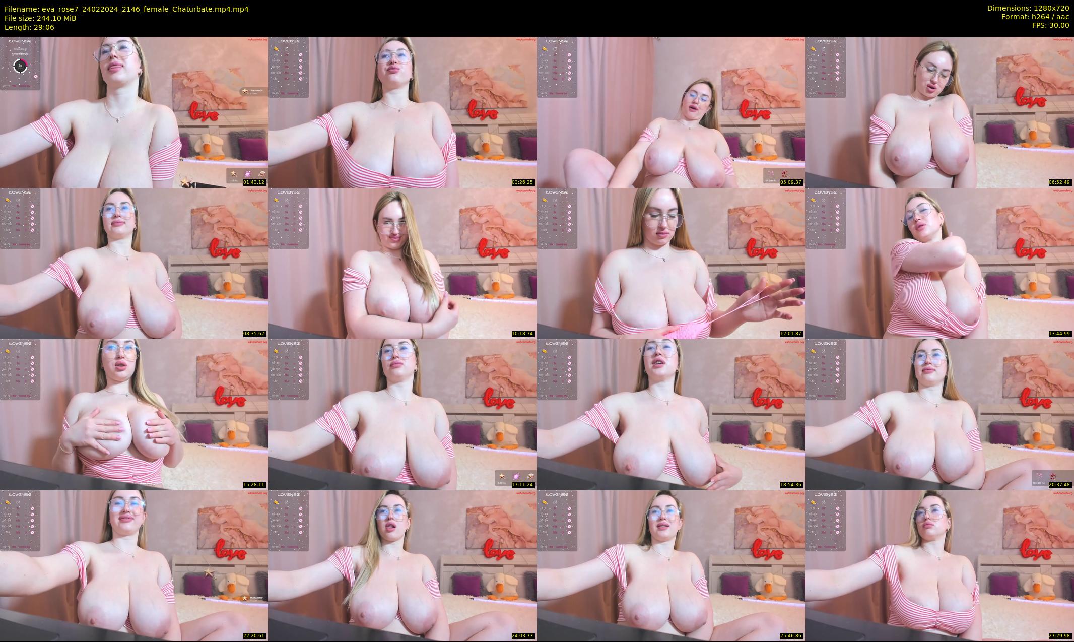 eva_rose7 — 30 minute Chaturbate female cam show recording, 720p, Feb 24, 2024