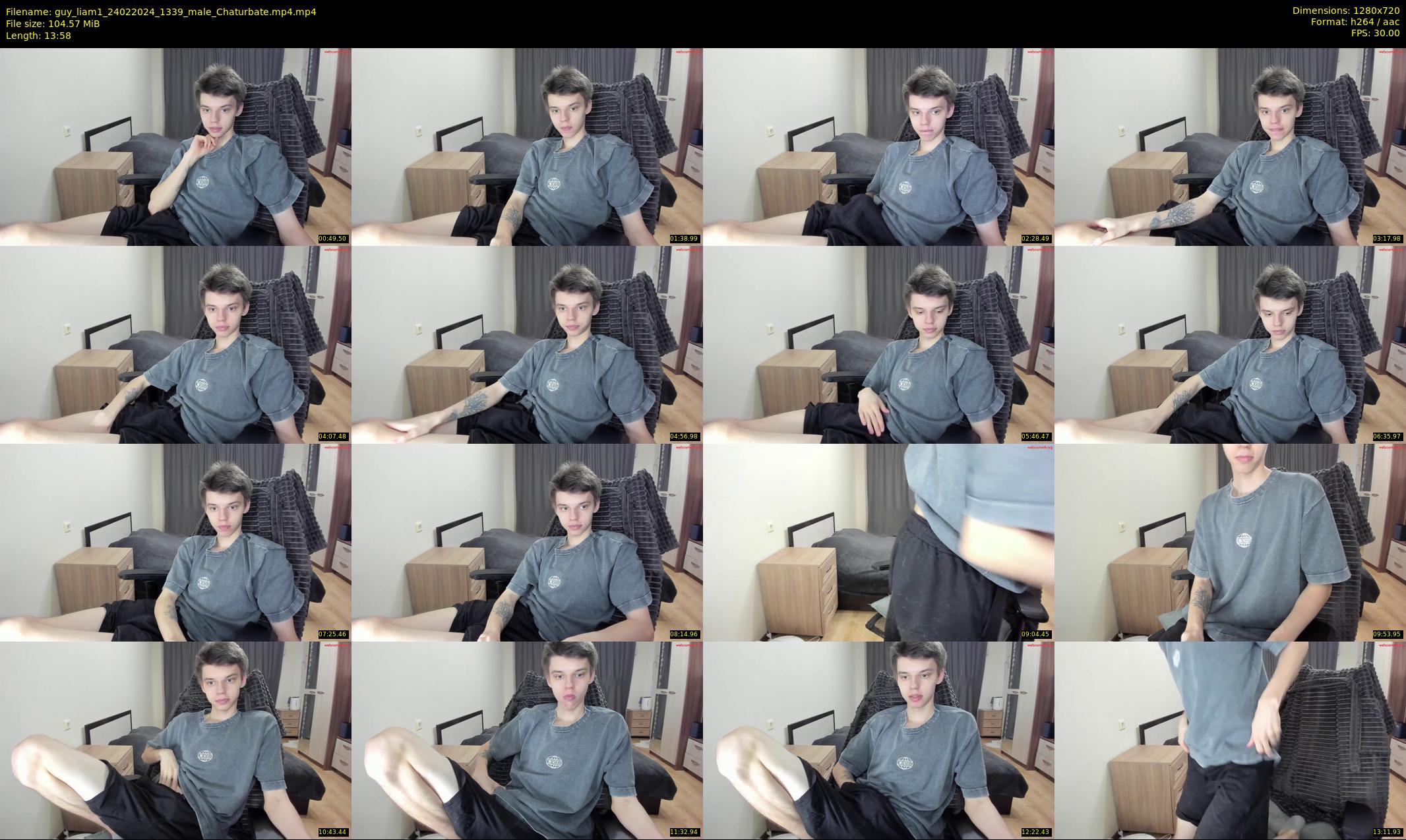 guy_liam1 — 14 minute Chaturbate male cam show recording, 720p, Feb 24, 2024
