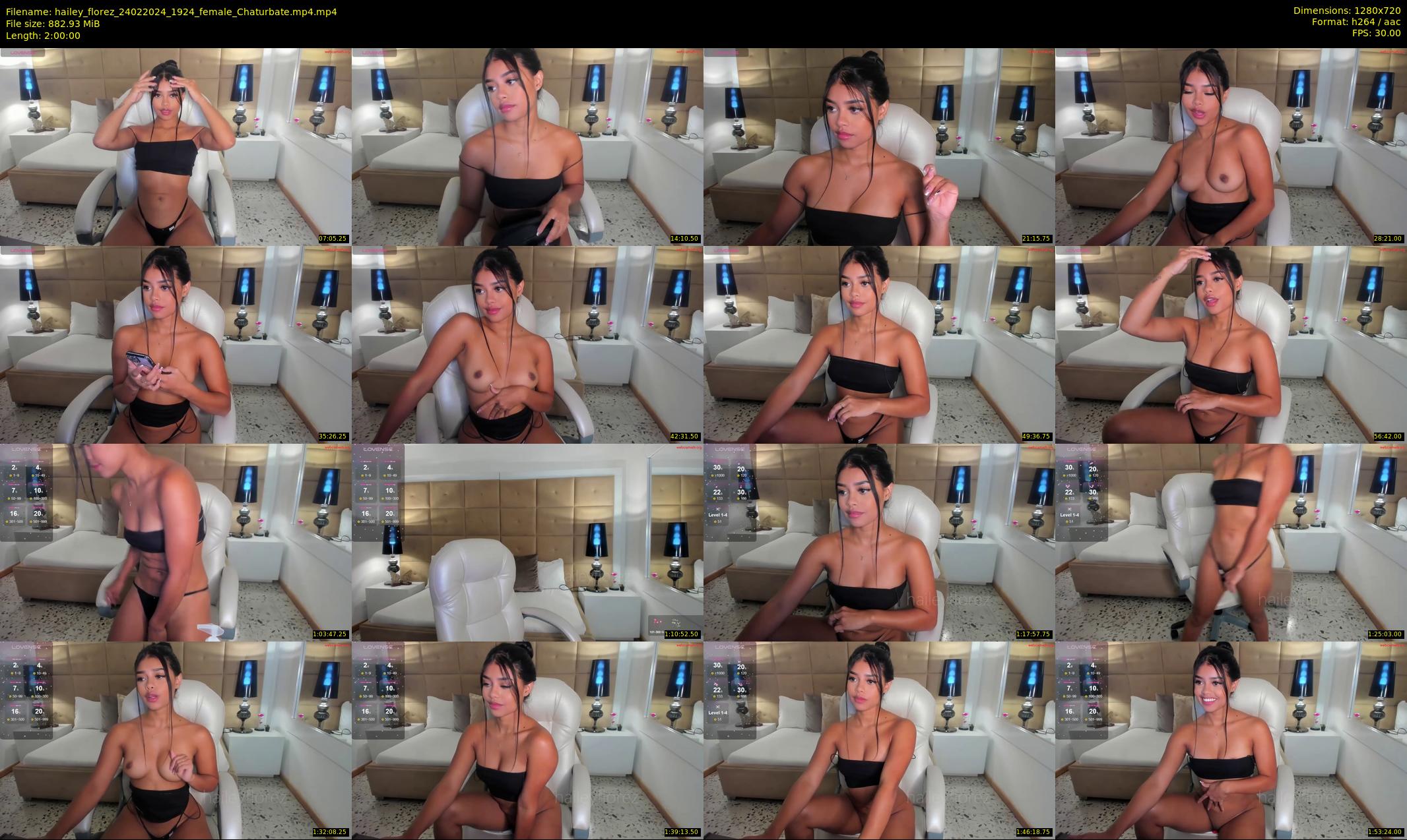 hailey_florez — 120 minute Chaturbate female cam show recording, 720p, Feb 24, 2024