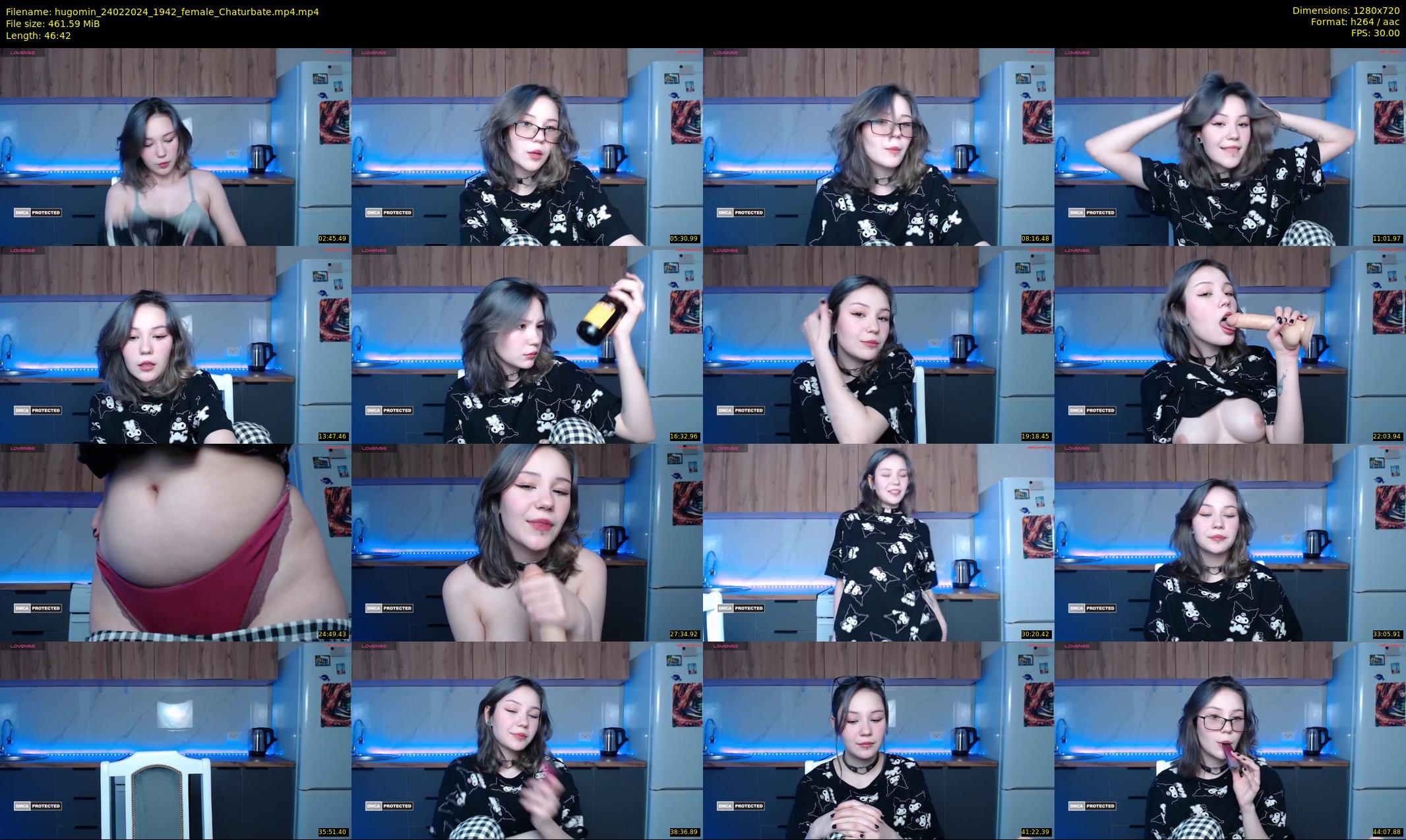hugomin — 47 minute Chaturbate female cam show recording, 720p, Feb 24, 2024