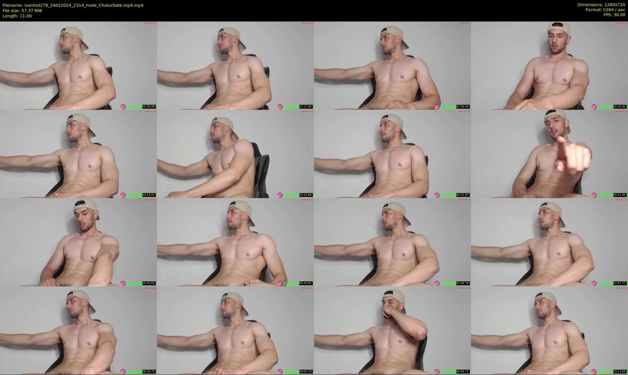 ivanhot279 — 11 minute Chaturbate male cam show recording, 720p, Feb 24, 2024