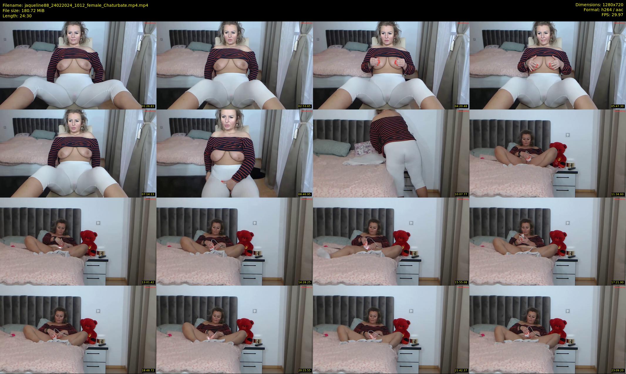 jaqueline88 — 25 minute Chaturbate female cam show recording, 720p, Feb 24, 2024