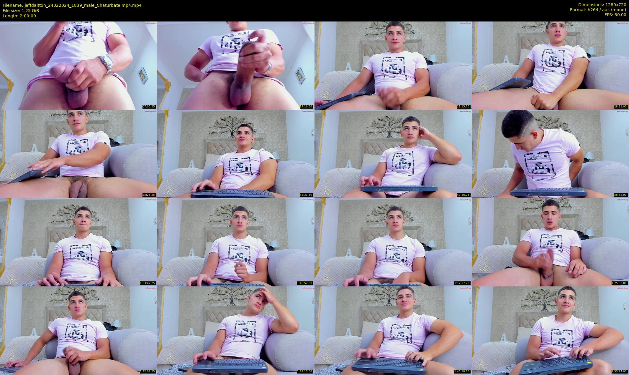 jeffdaltton — 120 minute Chaturbate male cam show recording, 720p, Feb 24, 2024