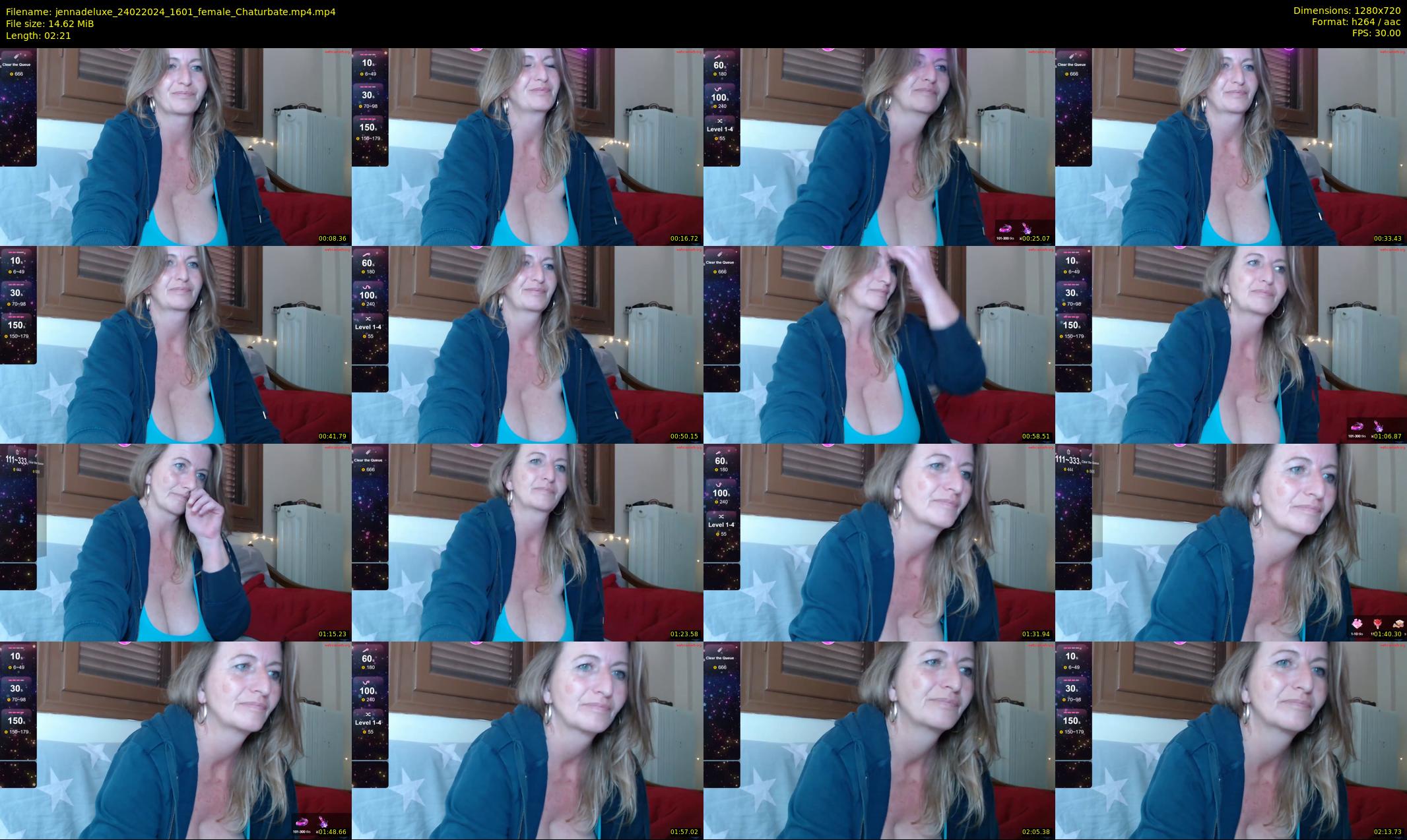 jennadeluxe — 3 minute Chaturbate female cam show recording, 720p, Feb 24, 2024