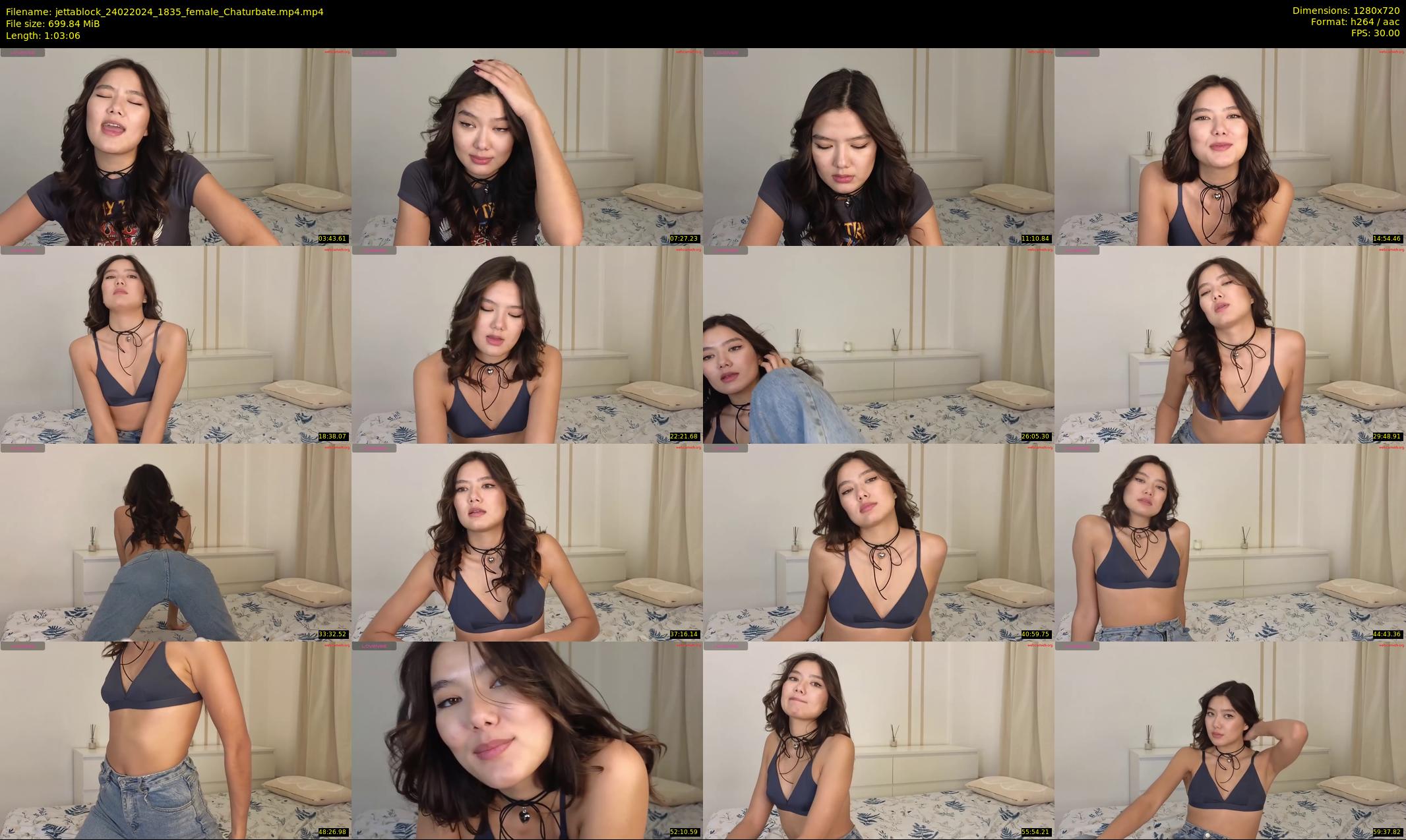 jettablock — 64 minute Chaturbate female cam show recording, 720p, Feb 24, 2024
