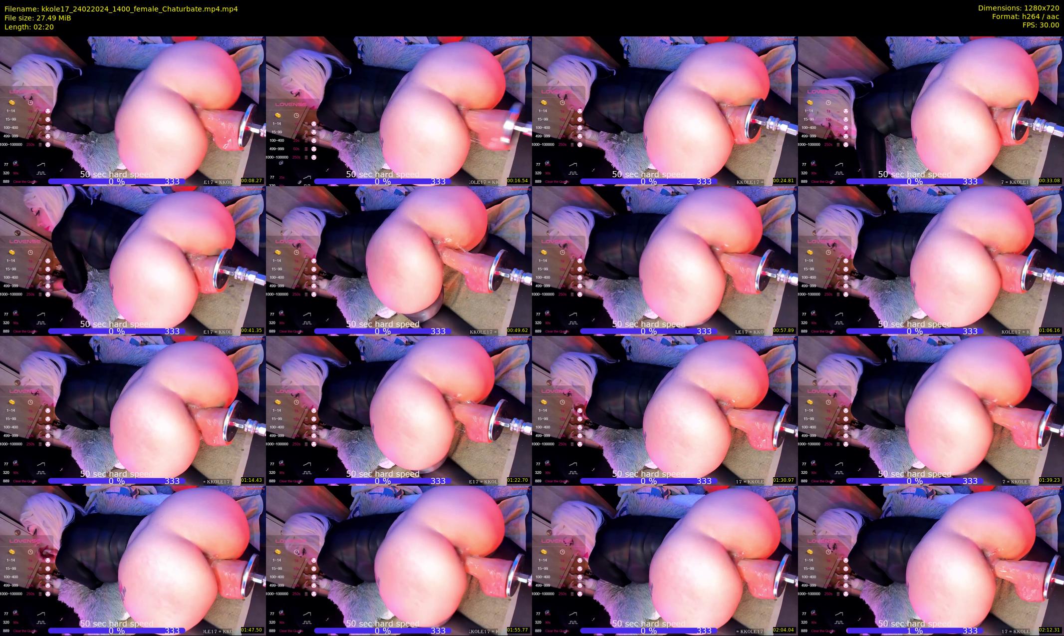 kkole17 — 3 minute Chaturbate female cam show recording, 720p, Feb 24, 2024