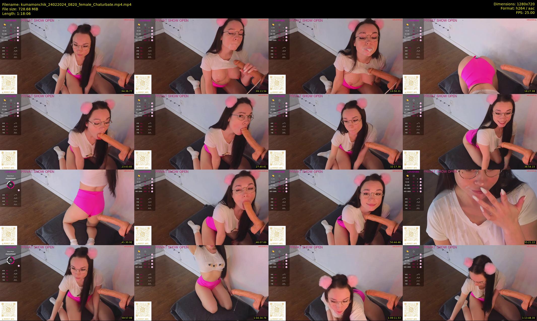 kumamonchik — 79 minute Chaturbate couple cam show recording, 720p, Feb 24, 2024