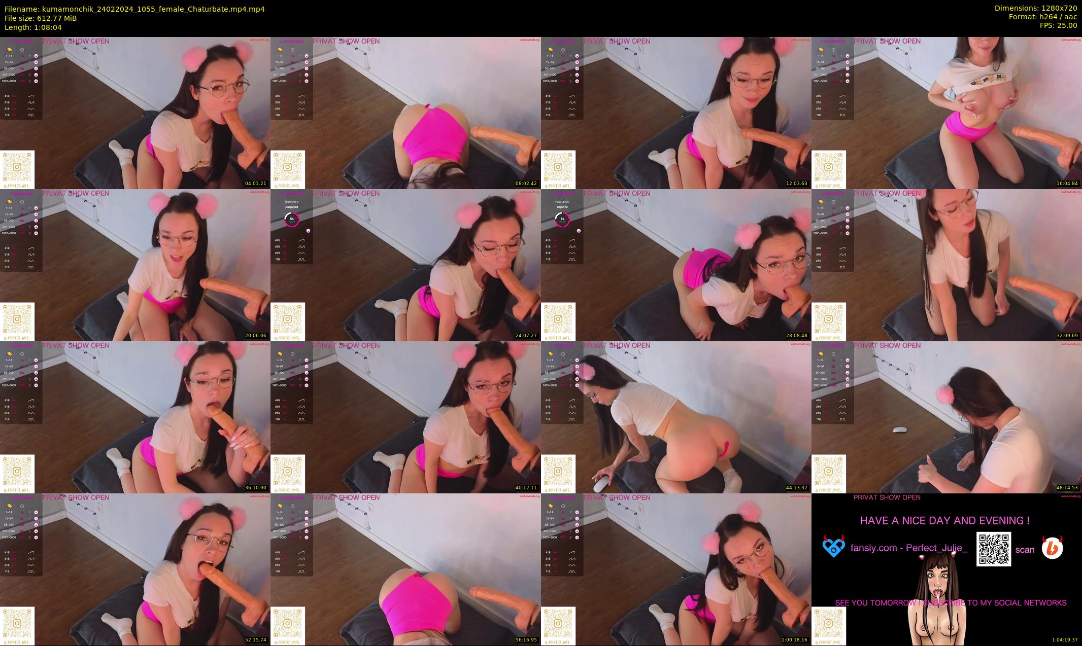 kumamonchik — 69 minute Chaturbate couple cam show recording, 720p, Feb 24, 2024