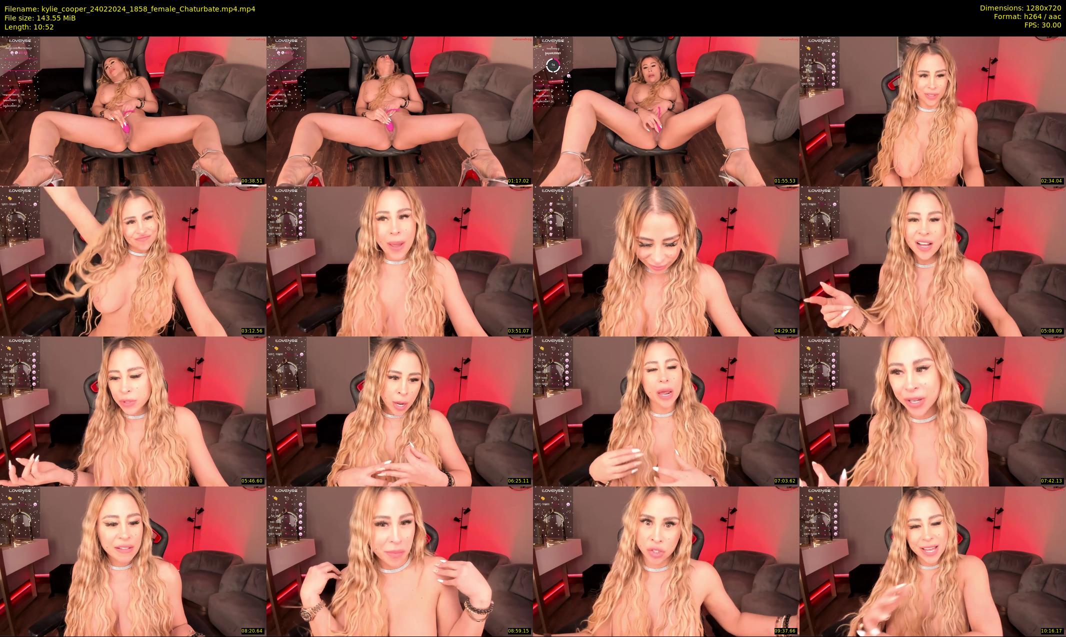 kylie_cooper — 11 minute Chaturbate female cam show recording, 720p, Feb 24, 2024
