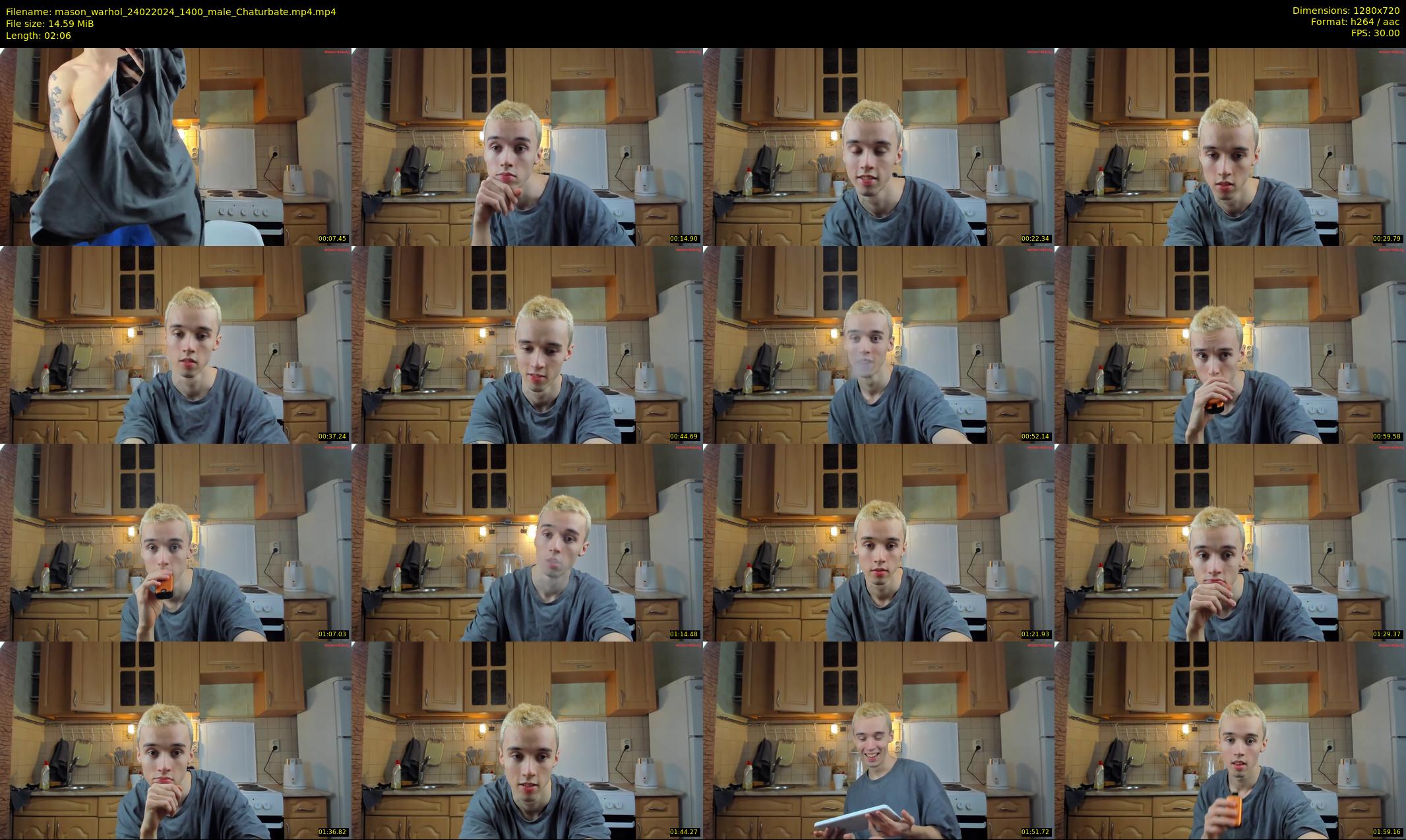 mason_warhol — 3 minute Chaturbate male cam show recording, 720p, Feb 24, 2024