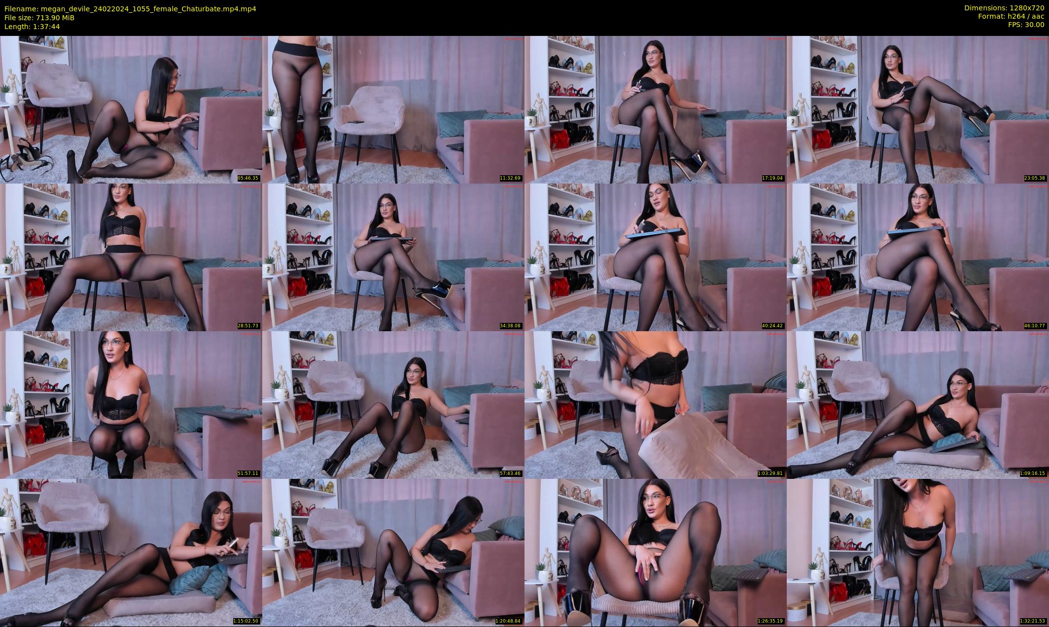 megan_devile — 98 minute Chaturbate female cam show recording, 720p, Feb 24, 2024