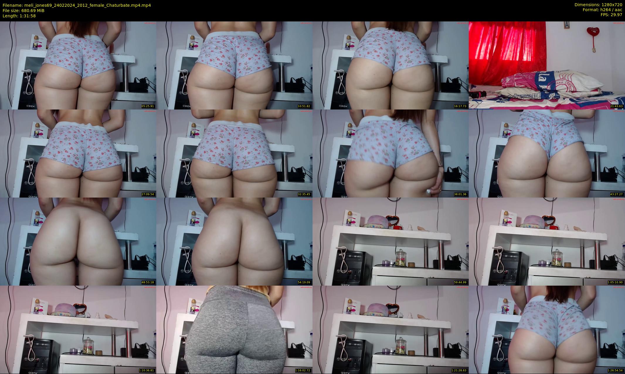meli_jones69 — 92 minute Chaturbate female cam show recording, 720p, Feb 24, 2024