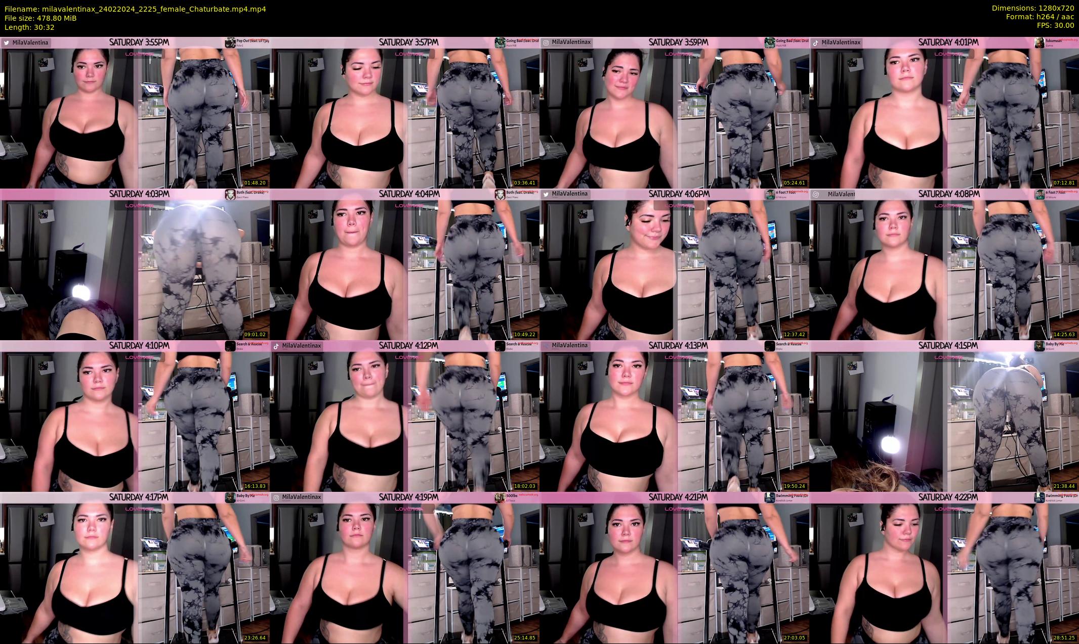 milavalentinax — 31 minute Chaturbate female cam show recording, 720p, Feb 24, 2024