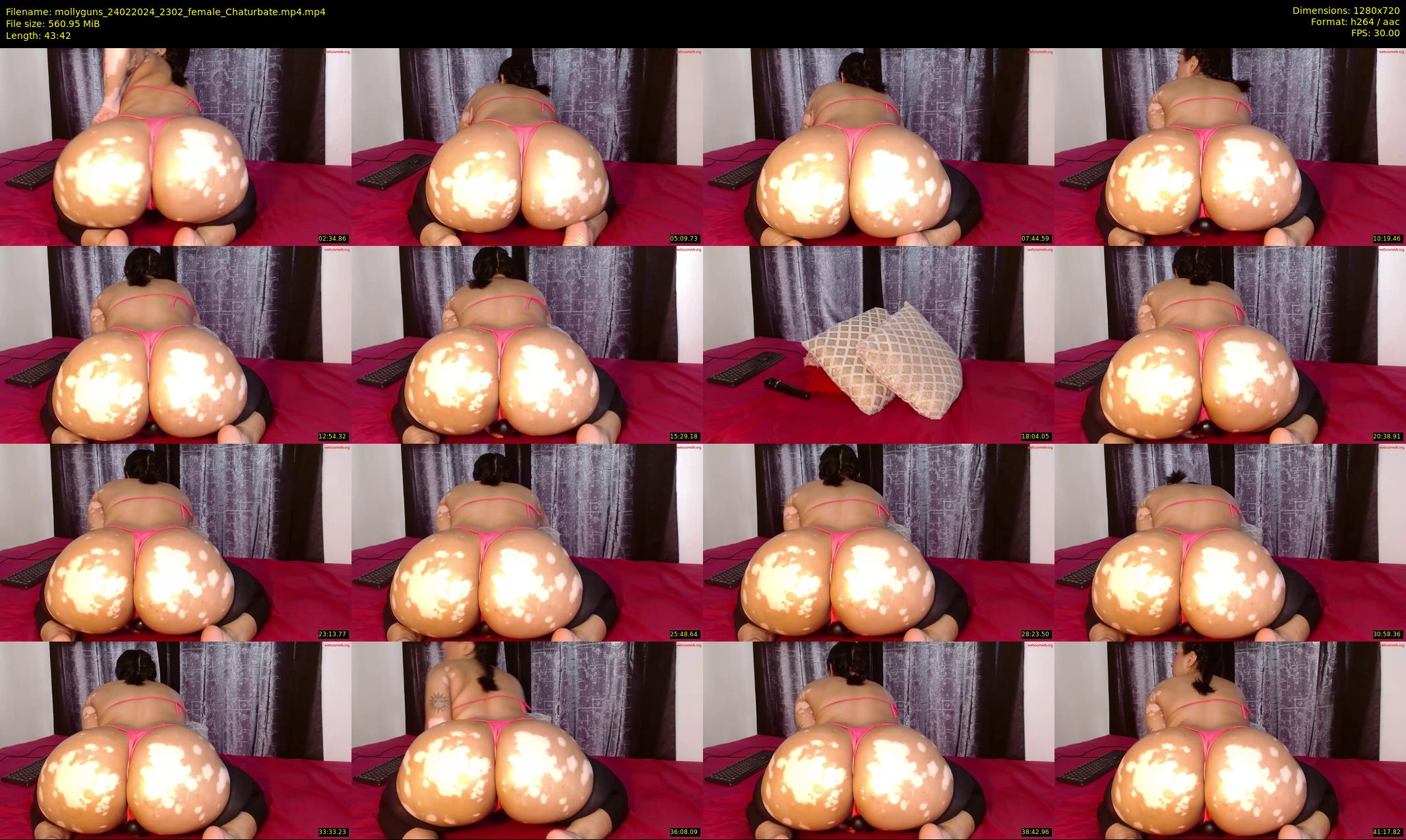 mollyguns — 44 minute Chaturbate female cam show recording, 720p, Feb 24, 2024