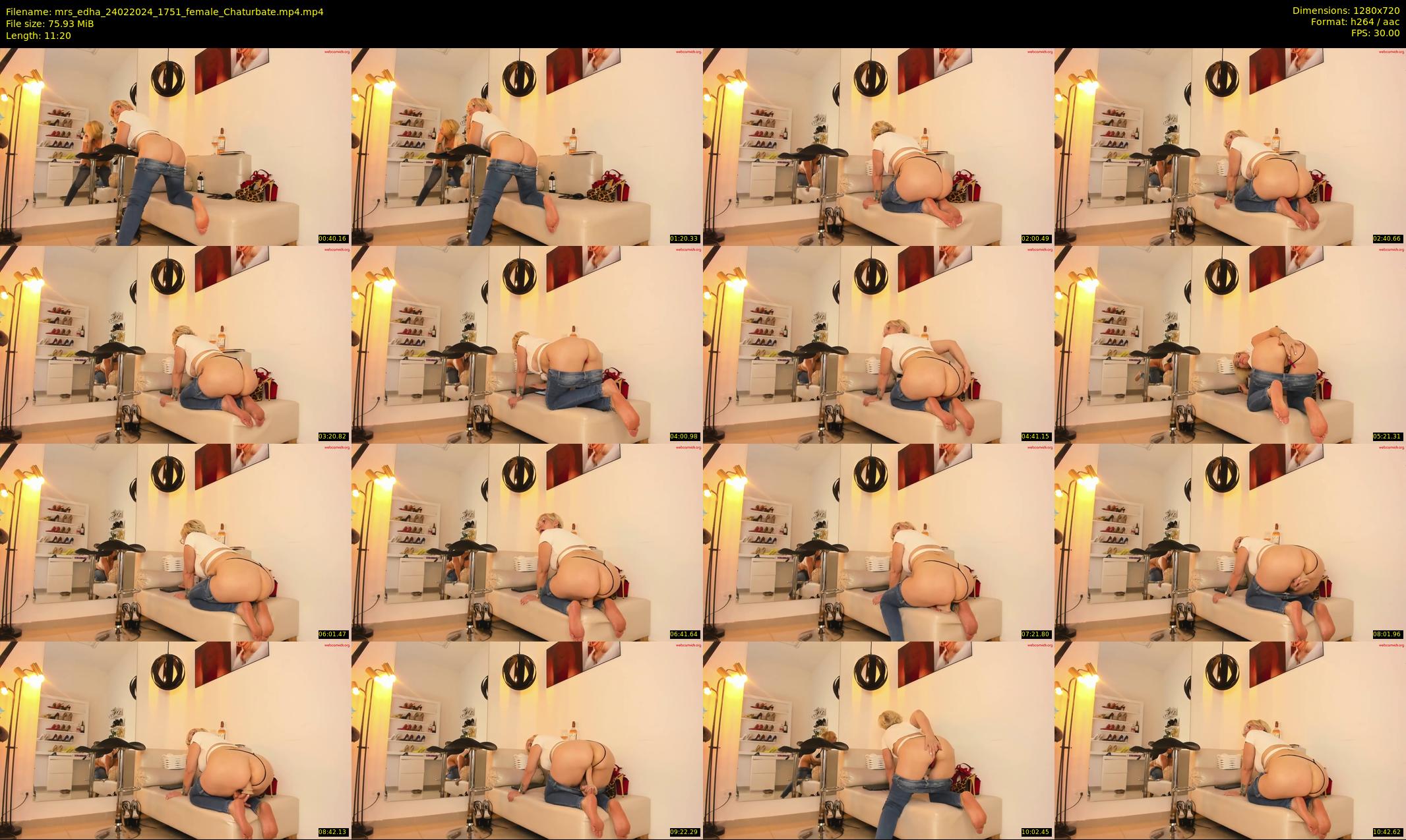 mrs_edha — 12 minute Chaturbate female cam show recording, 720p, Feb 24, 2024