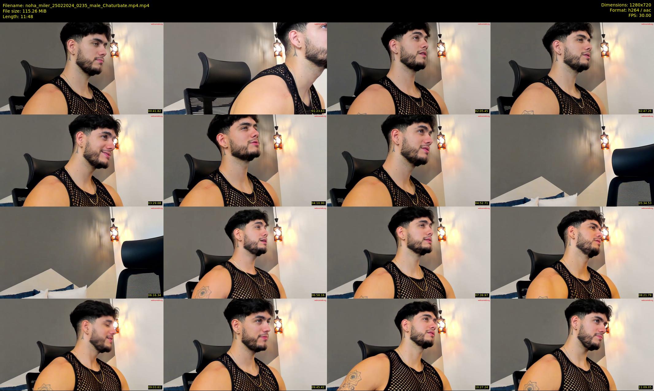 noha_miler — 12 minute Chaturbate male cam show recording, 720p, Feb 25, 2024