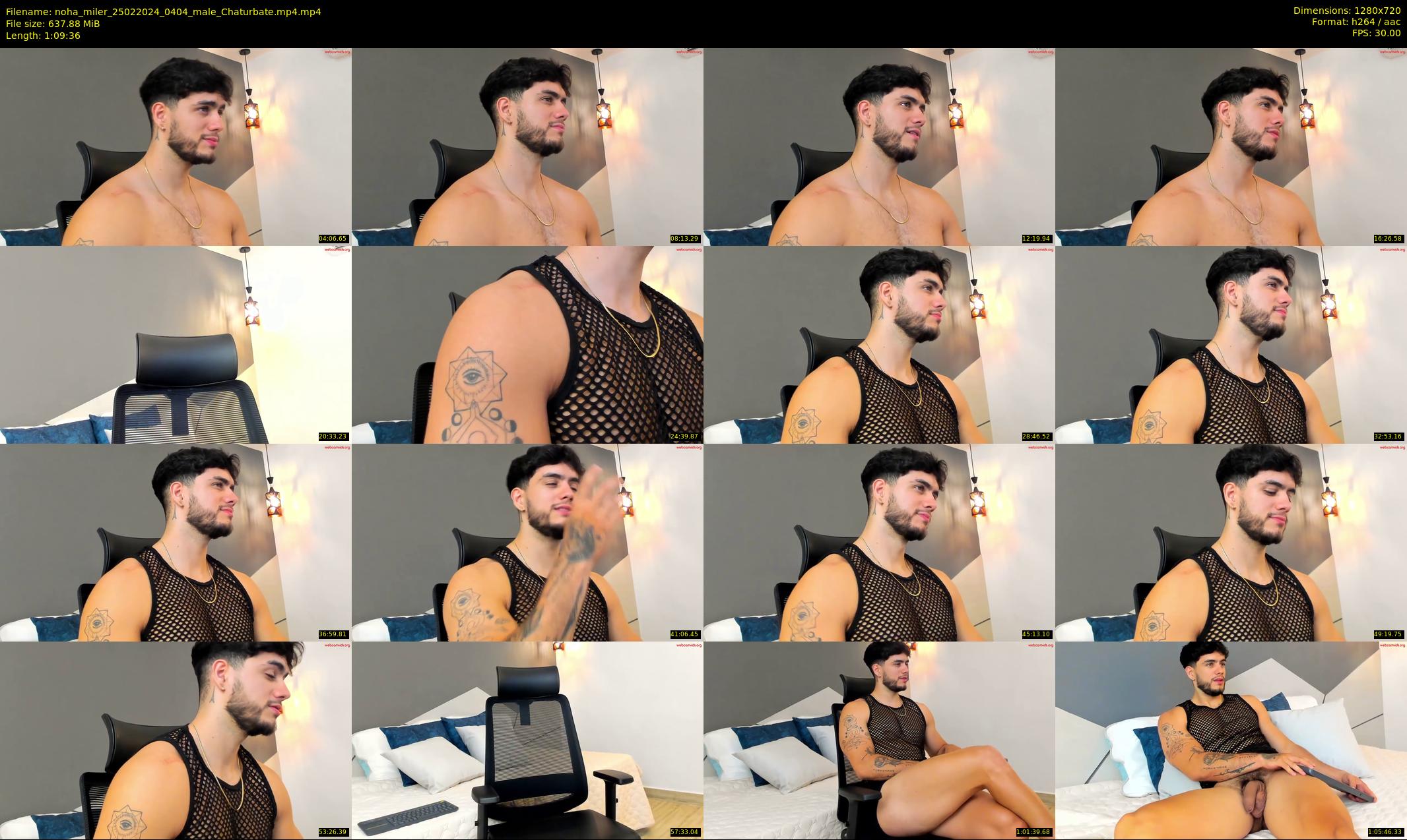 noha_miler — 70 minute Chaturbate male cam show recording, 720p, Feb 25, 2024
