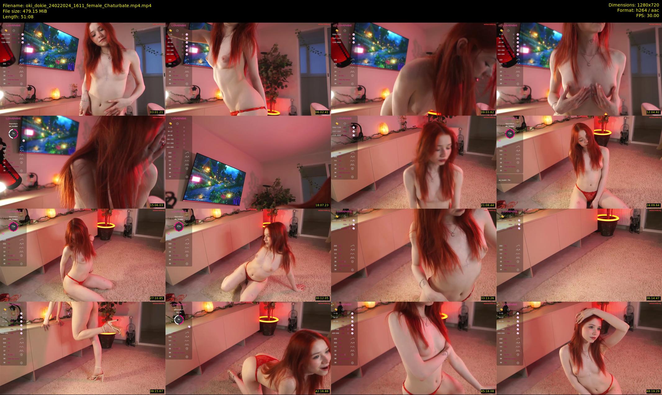oki_dokie — 52 minute Chaturbate female cam show recording, 720p, Feb 24, 2024