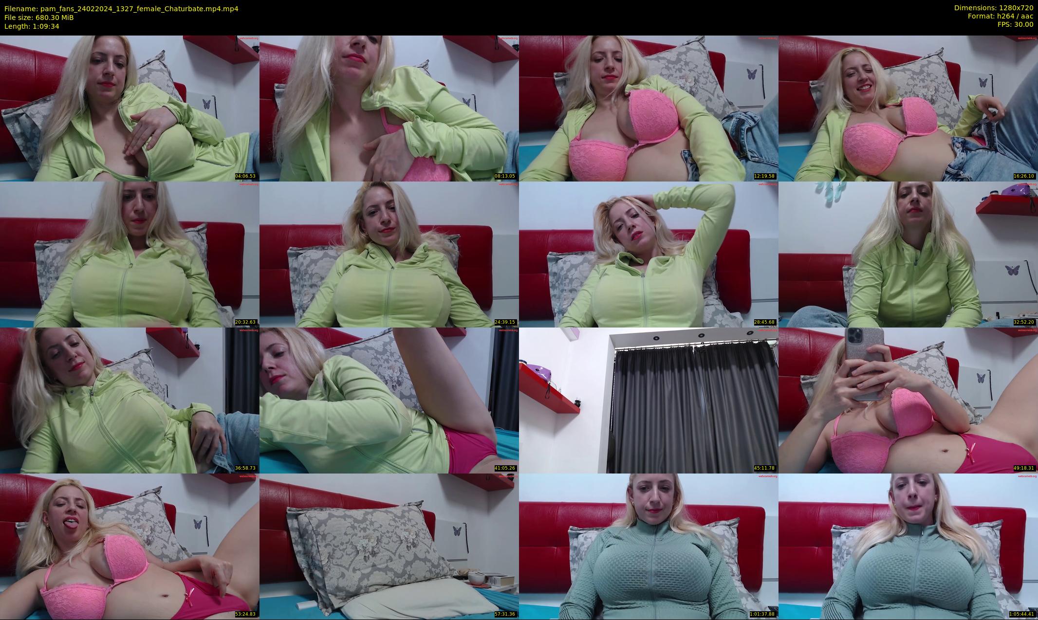 pam_fans — 70 minute Chaturbate female cam show recording, 720p, Feb 24, 2024