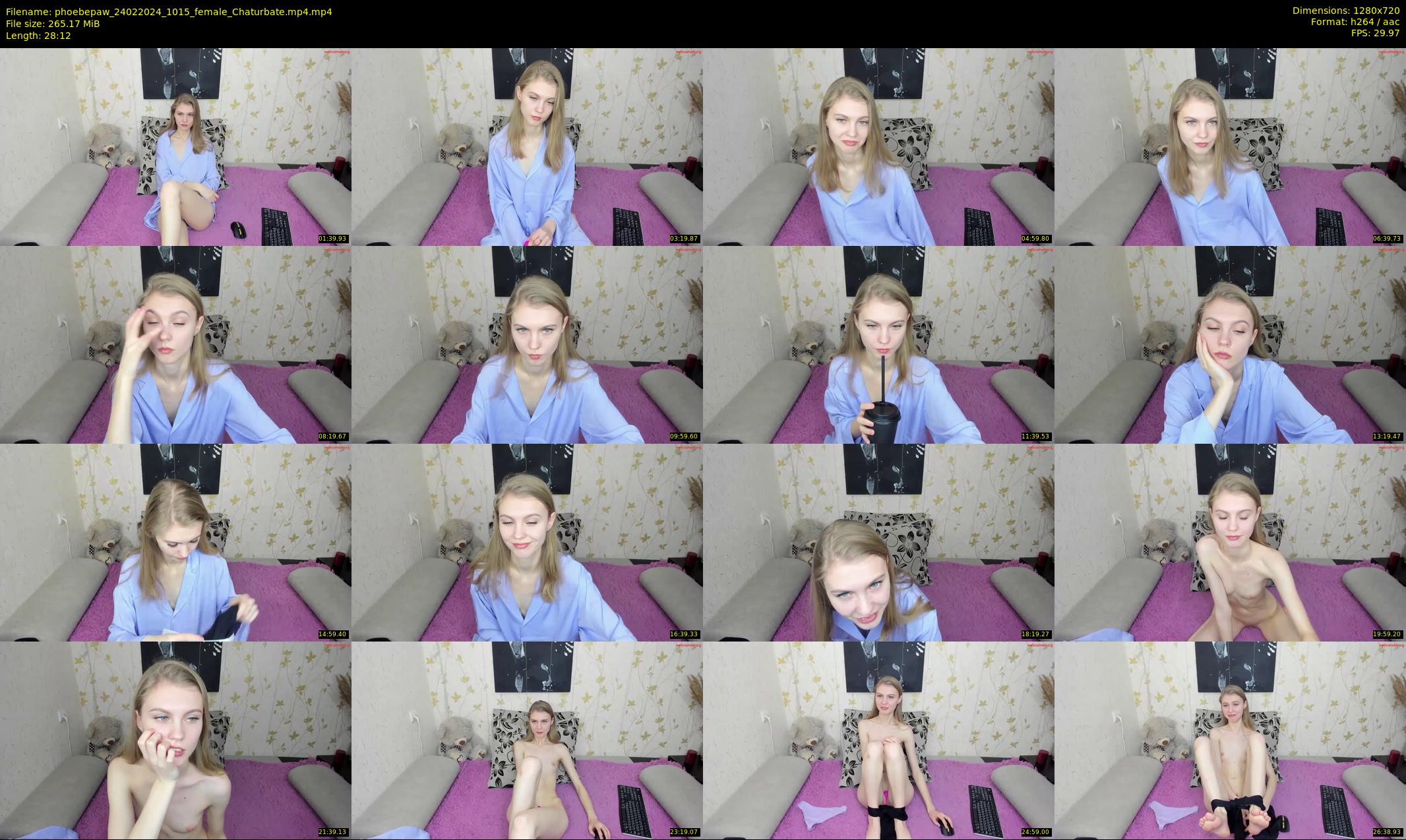 phoebepaw — 29 minute Chaturbate female cam show recording, 720p, Feb 24, 2024