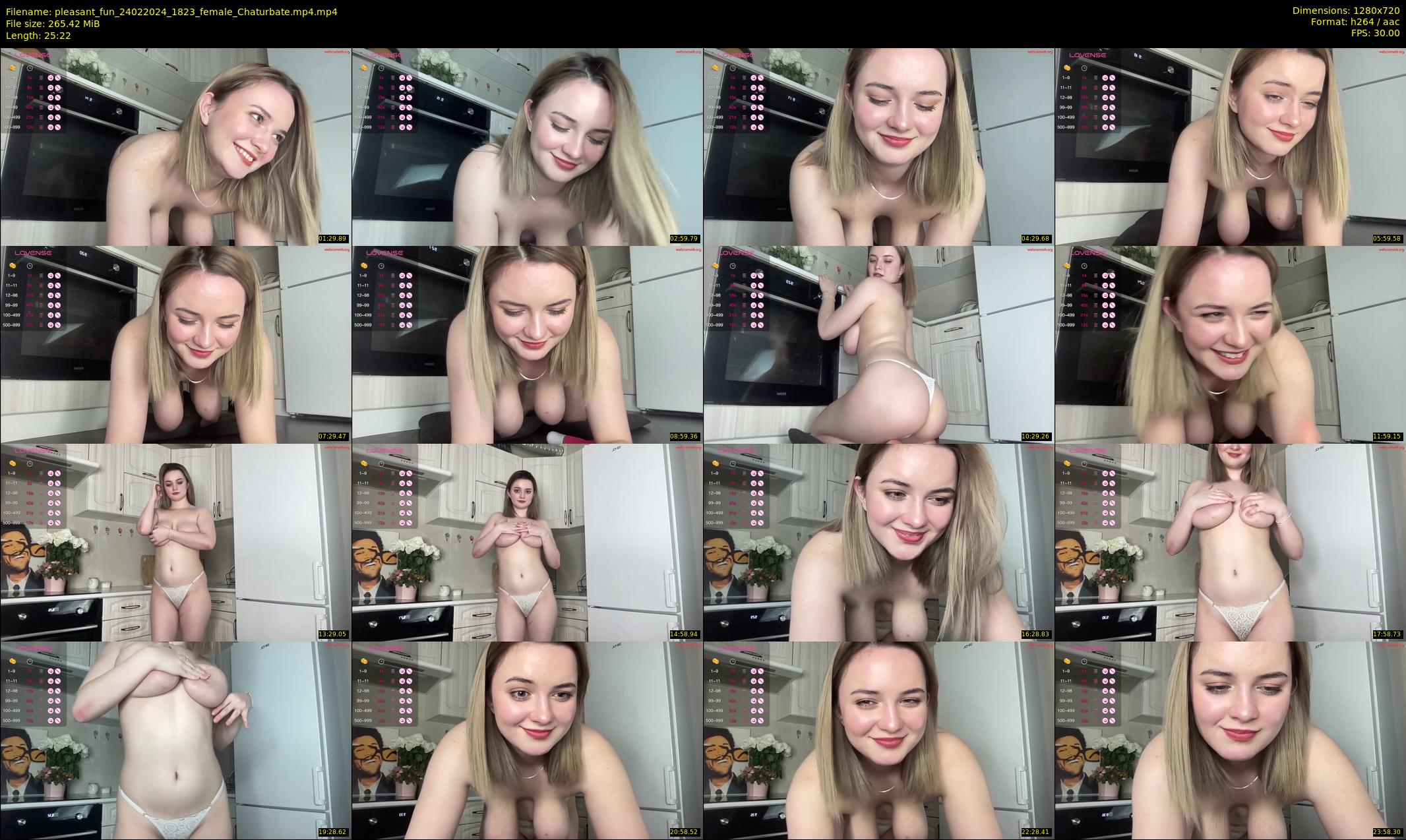 pleasant_fun — 26 minute Chaturbate female cam show recording, 720p, Feb 24, 2024