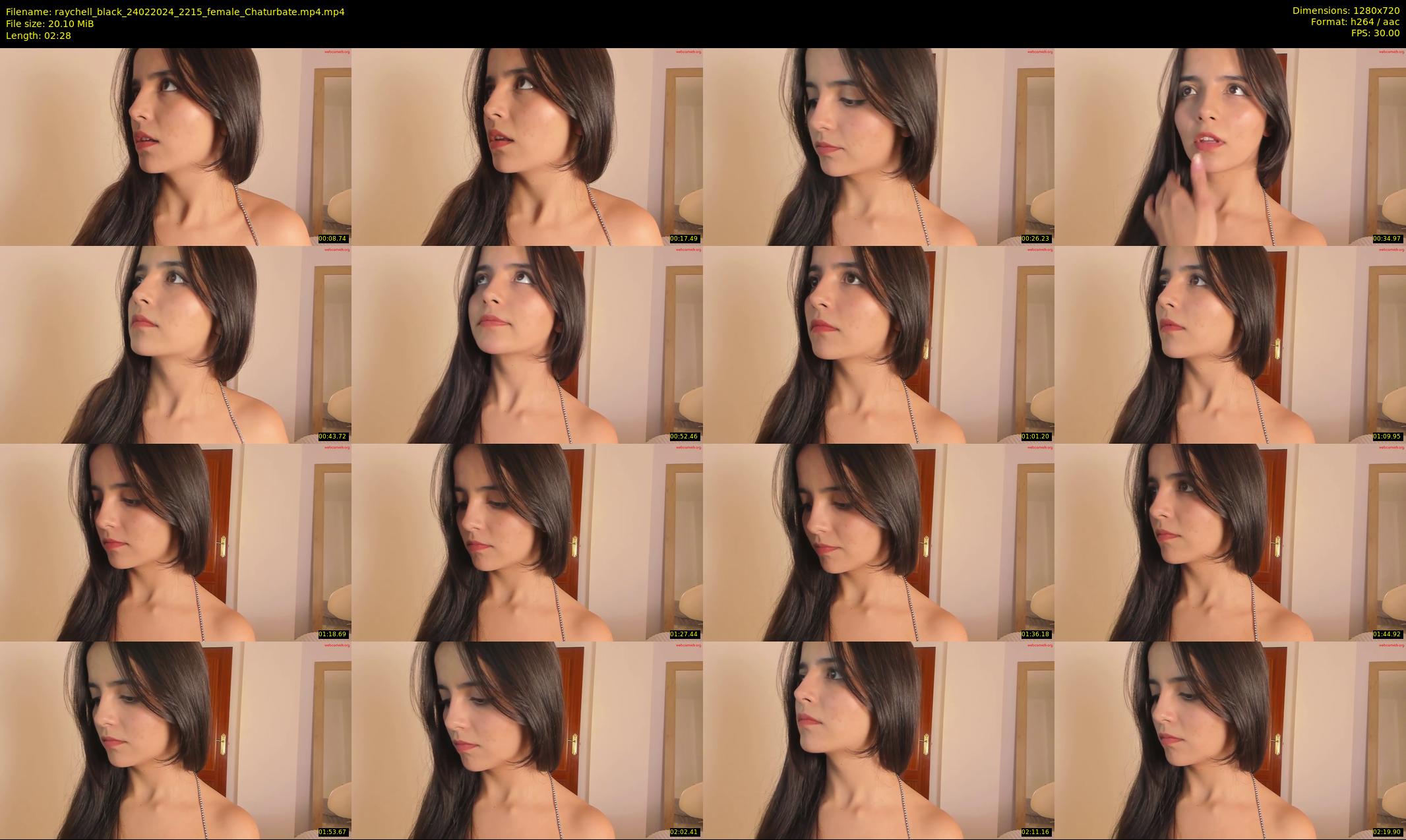 raychell_black — 3 minute Chaturbate female cam show recording, 720p, Feb 24, 2024