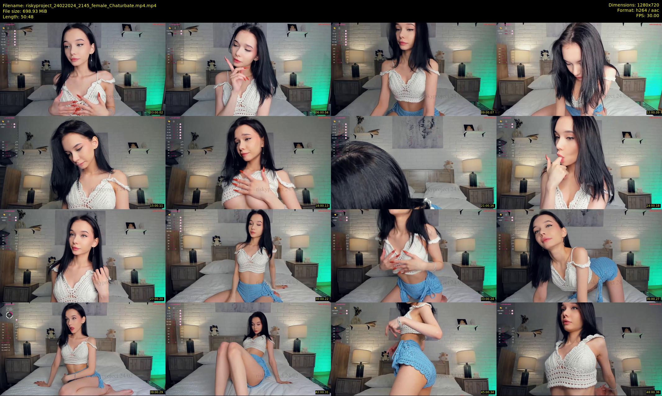 riskyproject — 51 minute Chaturbate couple cam show recording, 720p, Feb 24, 2024