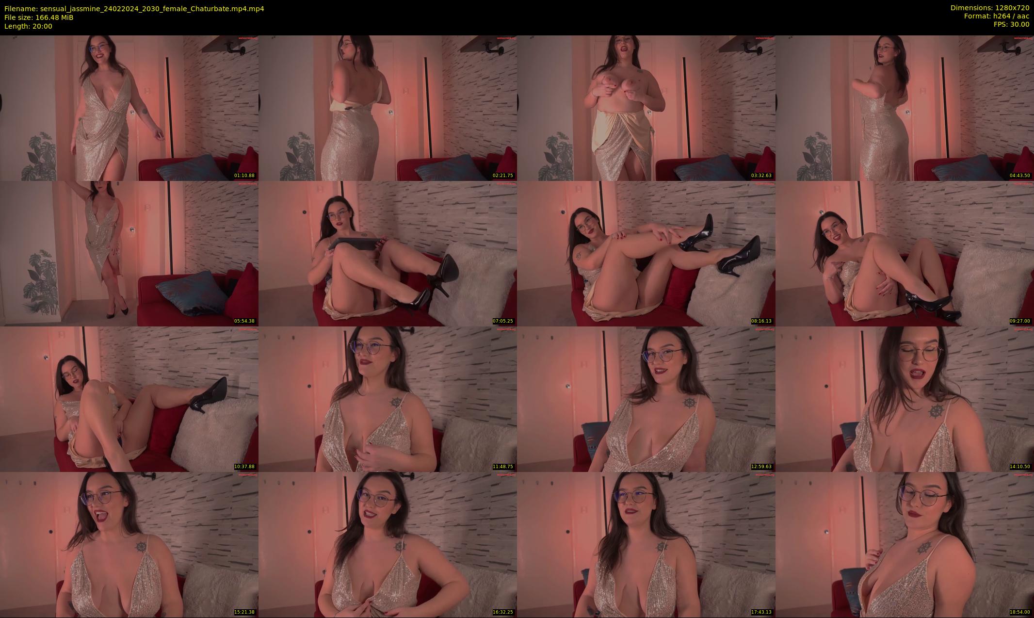 sensual_jassmine — 20 minute Chaturbate female cam show recording, 720p, Feb 24, 2024
