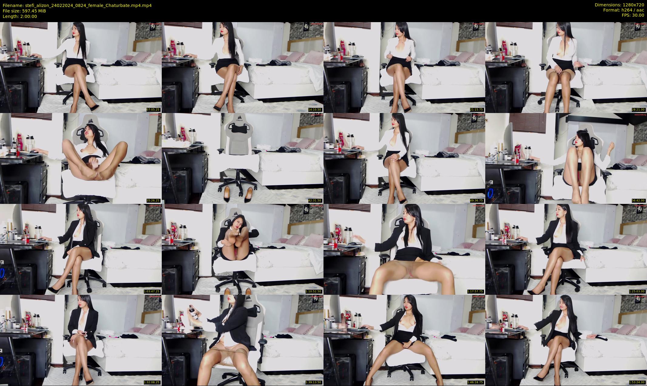 stefi_alizon — 120 minute Chaturbate female cam show recording, 720p, Feb 24, 2024