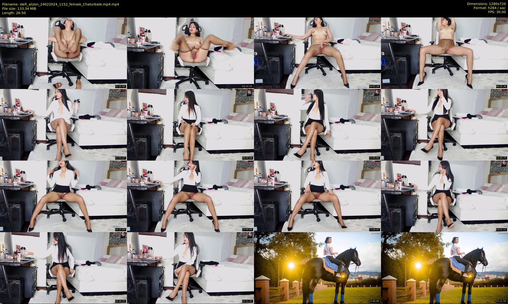 stefi_alizon — 27 minute Chaturbate female cam show recording, 720p, Feb 24, 2024