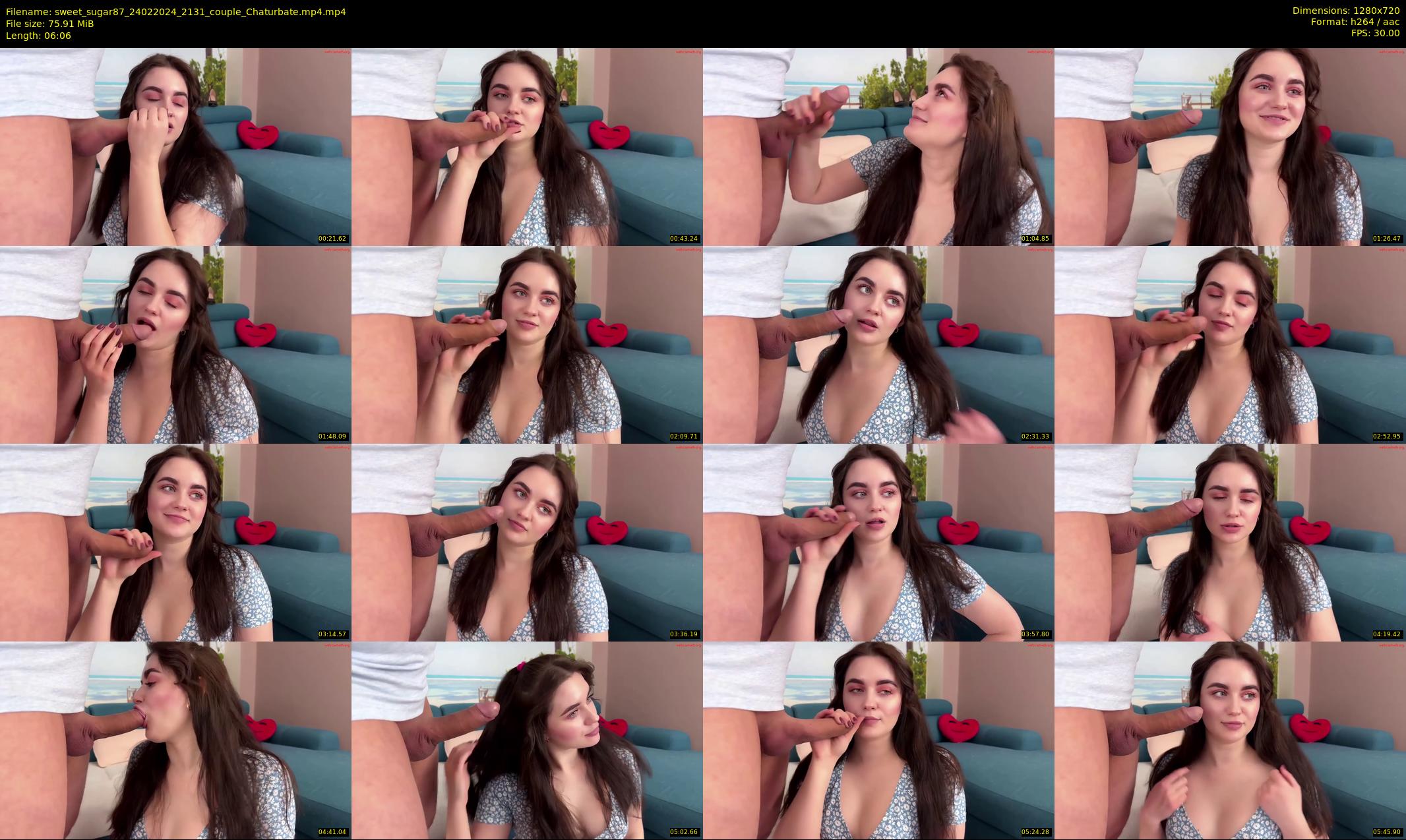 sweet_sugar87 — 7 minute Chaturbate couple cam show recording, 720p, Feb 24, 2024