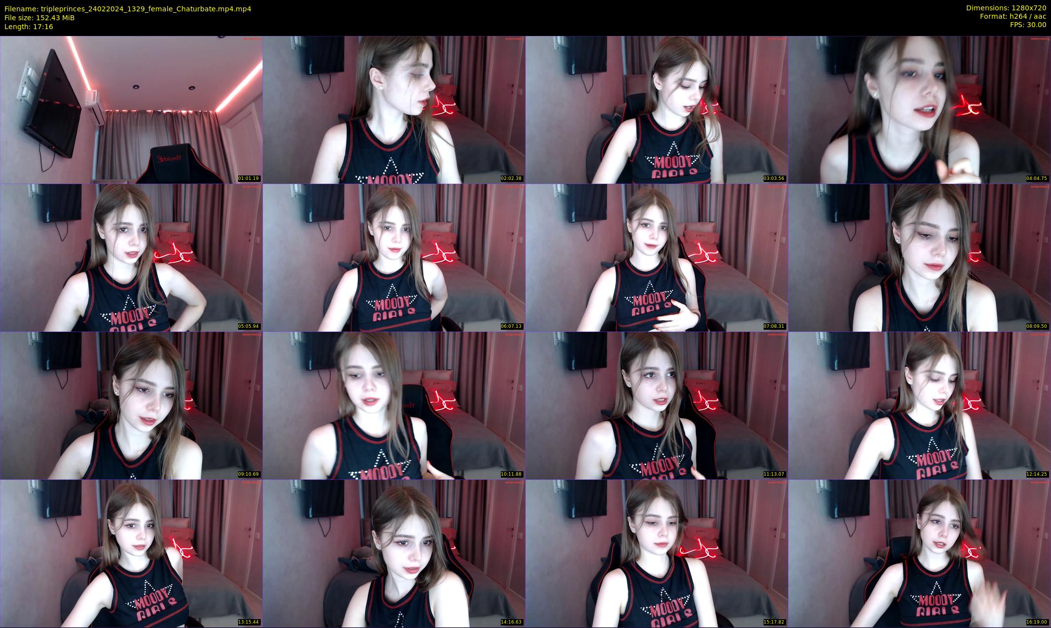 tripleprinces — 18 minute Chaturbate female cam show recording, 720p, Feb 24, 2024
