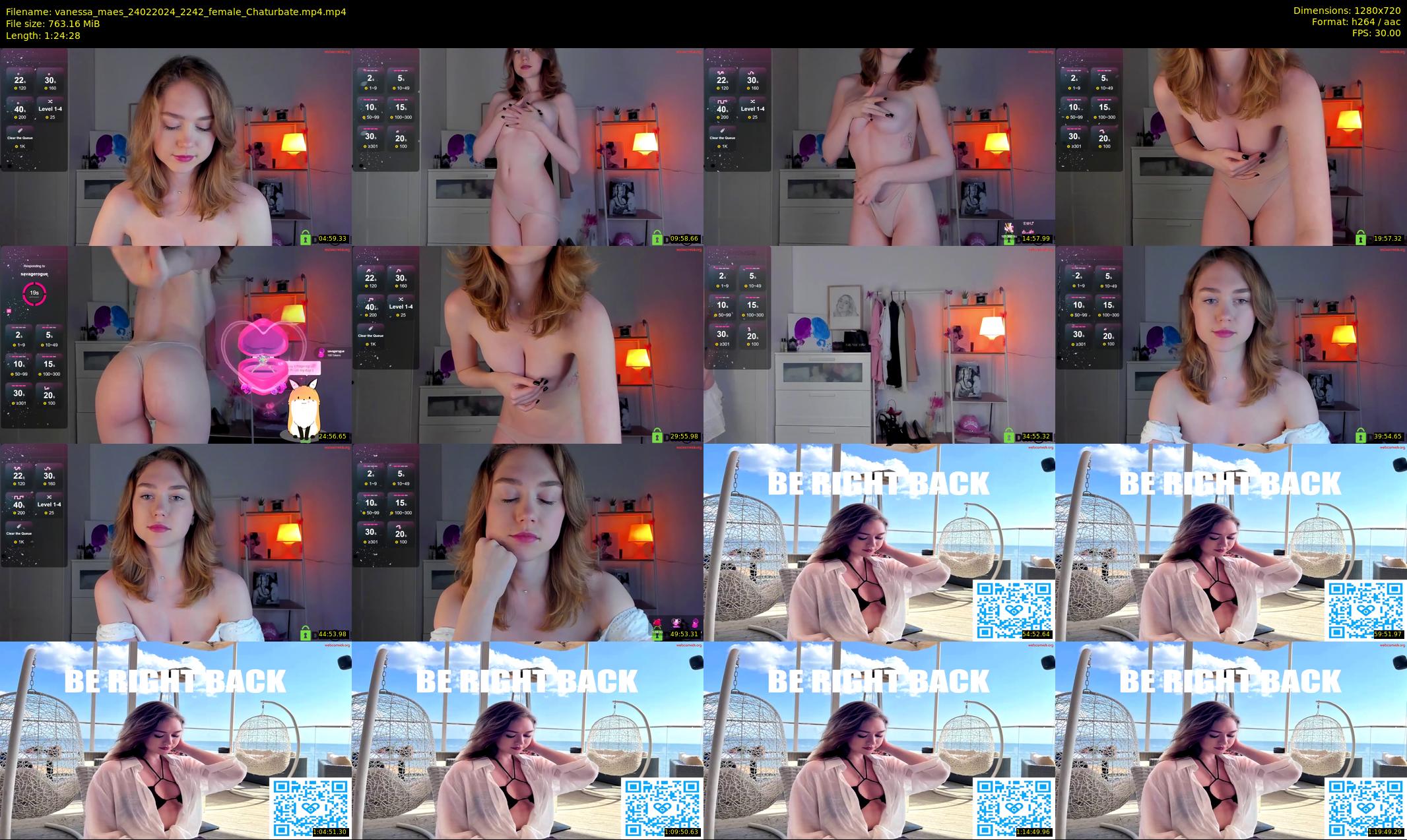 vanessa_maes — 85 minute Chaturbate female cam show recording, 720p, Feb 24, 2024