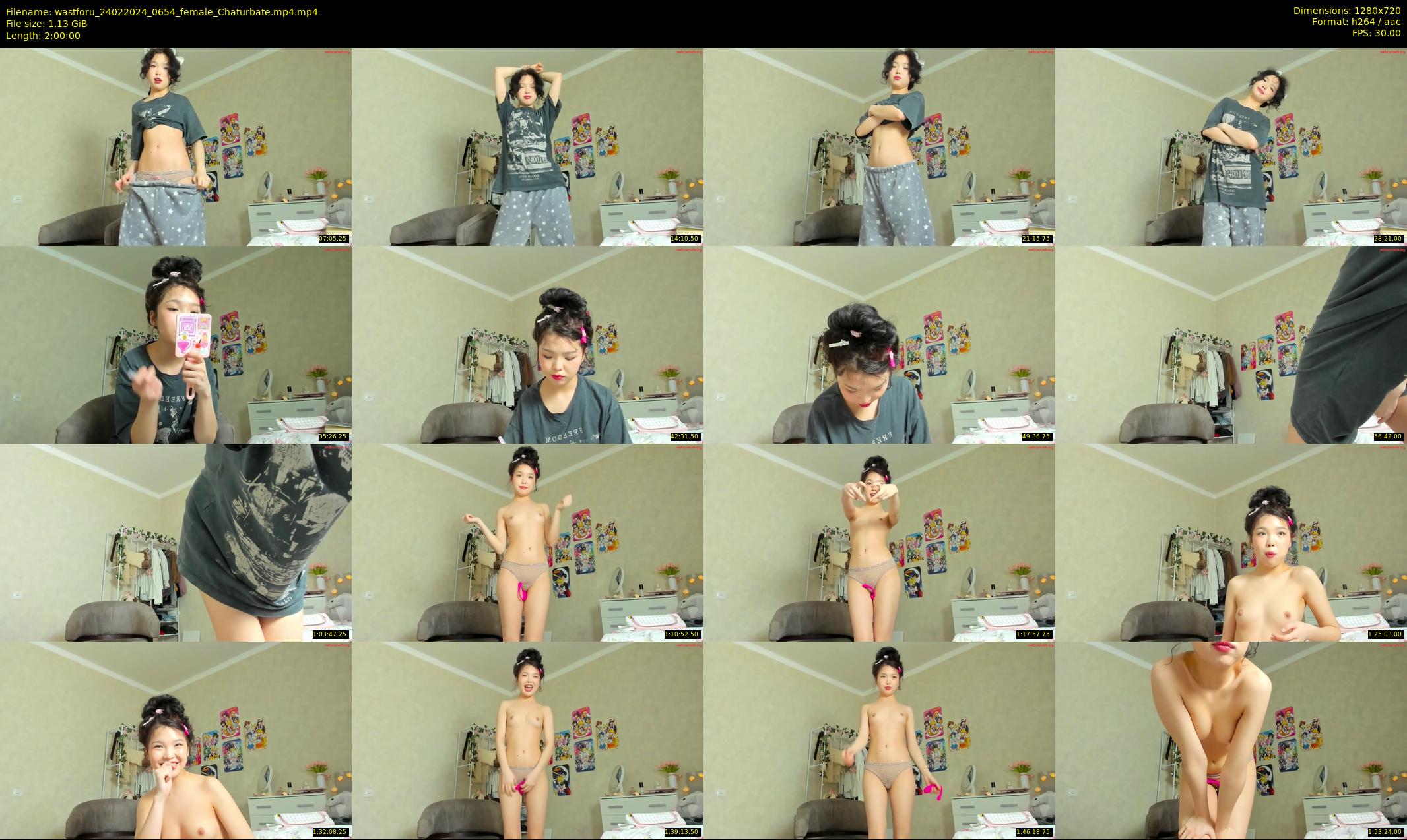 wastforu — 120 minute Chaturbate female cam show recording, 720p, Feb 24, 2024