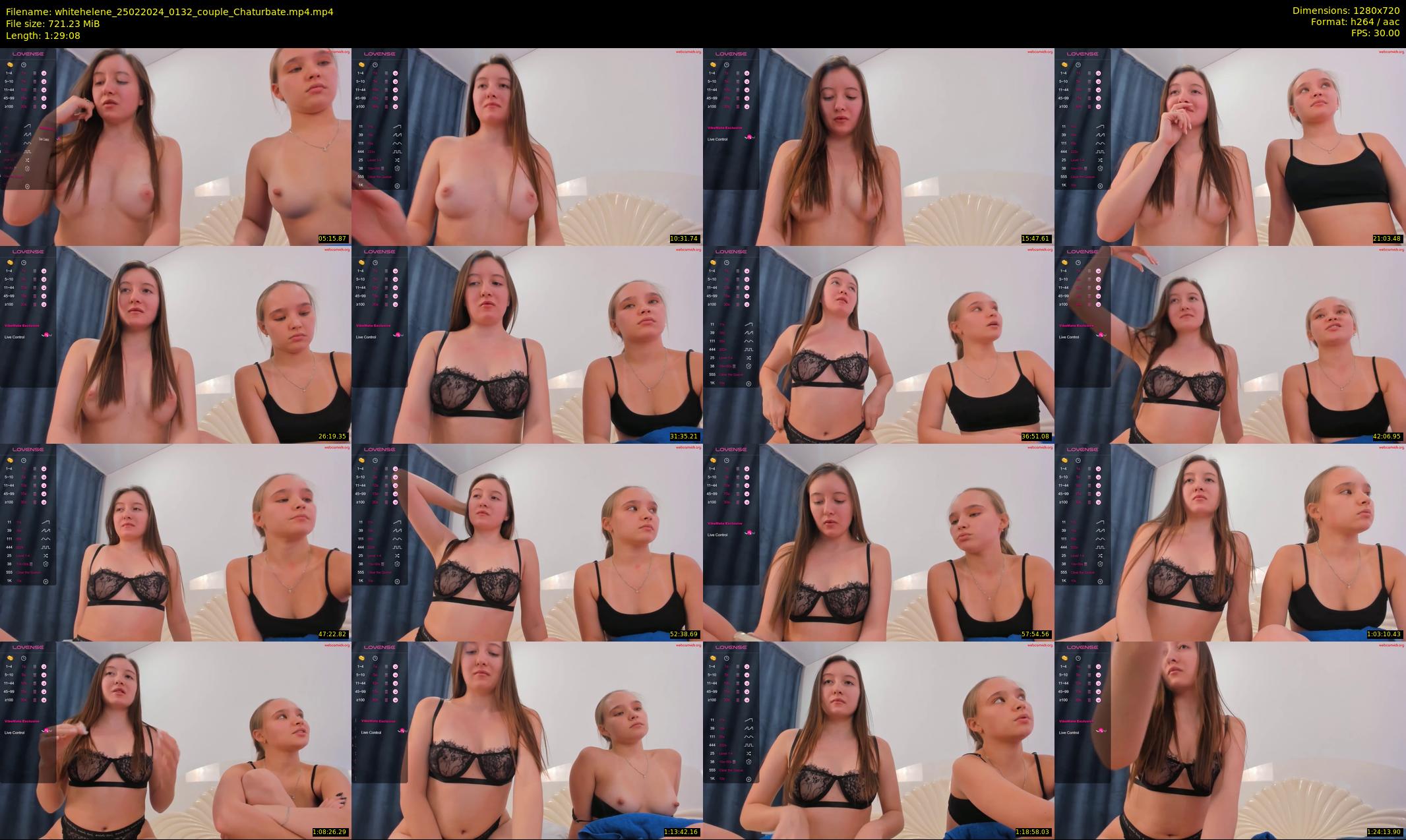 whitehelene — 90 minute Chaturbate female cam show recording, 720p, Feb 25, 2024