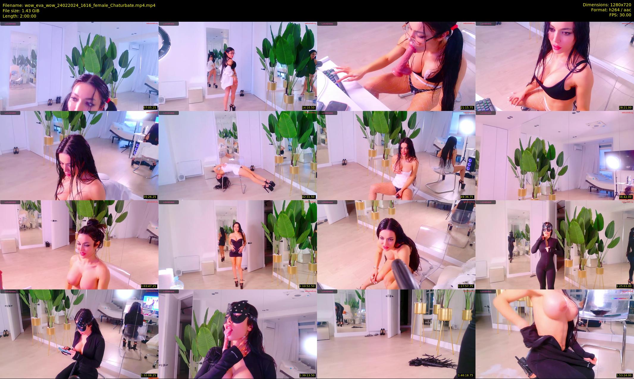 wow_eva_wow — 120 minute Chaturbate female cam show recording, 720p, Feb 24, 2024