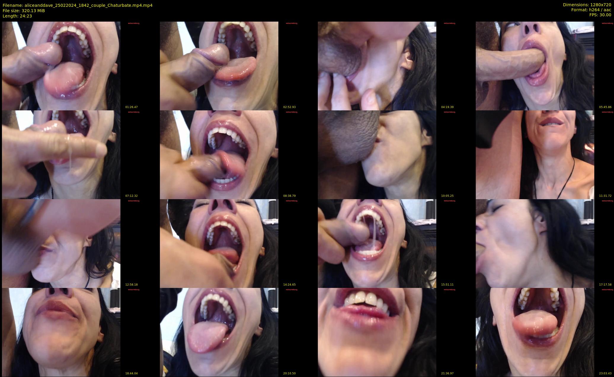 aliceanddave — 25 minute Chaturbate couple cam show recording, 720p, Feb 25, 2024