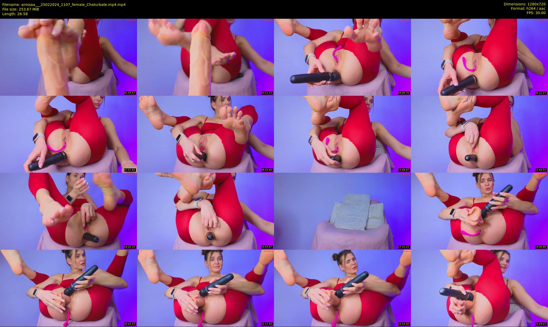 anissaa__ — 27 minute Chaturbate female cam show recording, 720p, Feb 25, 2024