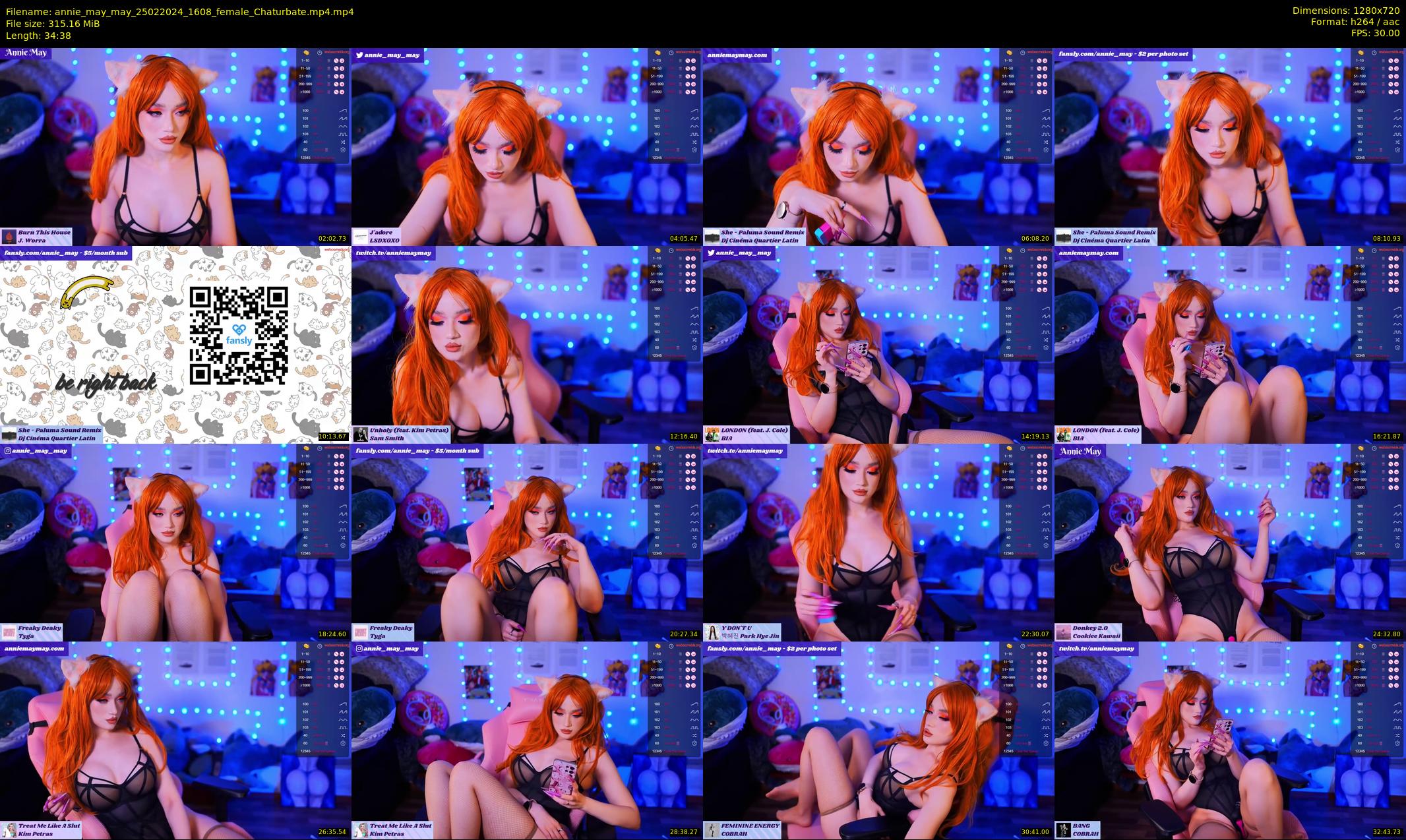 annie_may_may — 35 minute Chaturbate female cam show recording, 720p, Feb 25, 2024