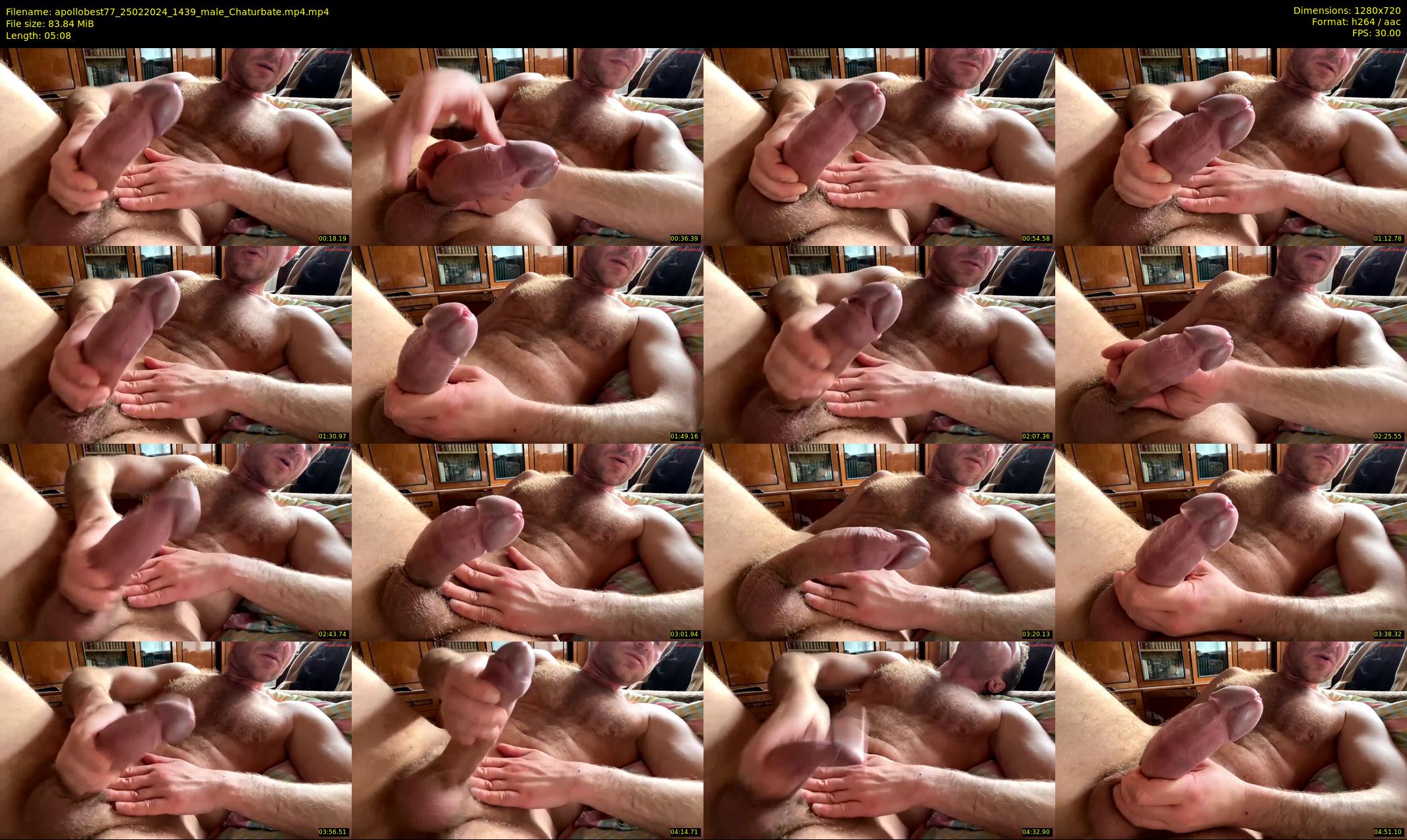 apollobest77 — 6 minute Chaturbate male cam show recording, 720p, Feb 25, 2024