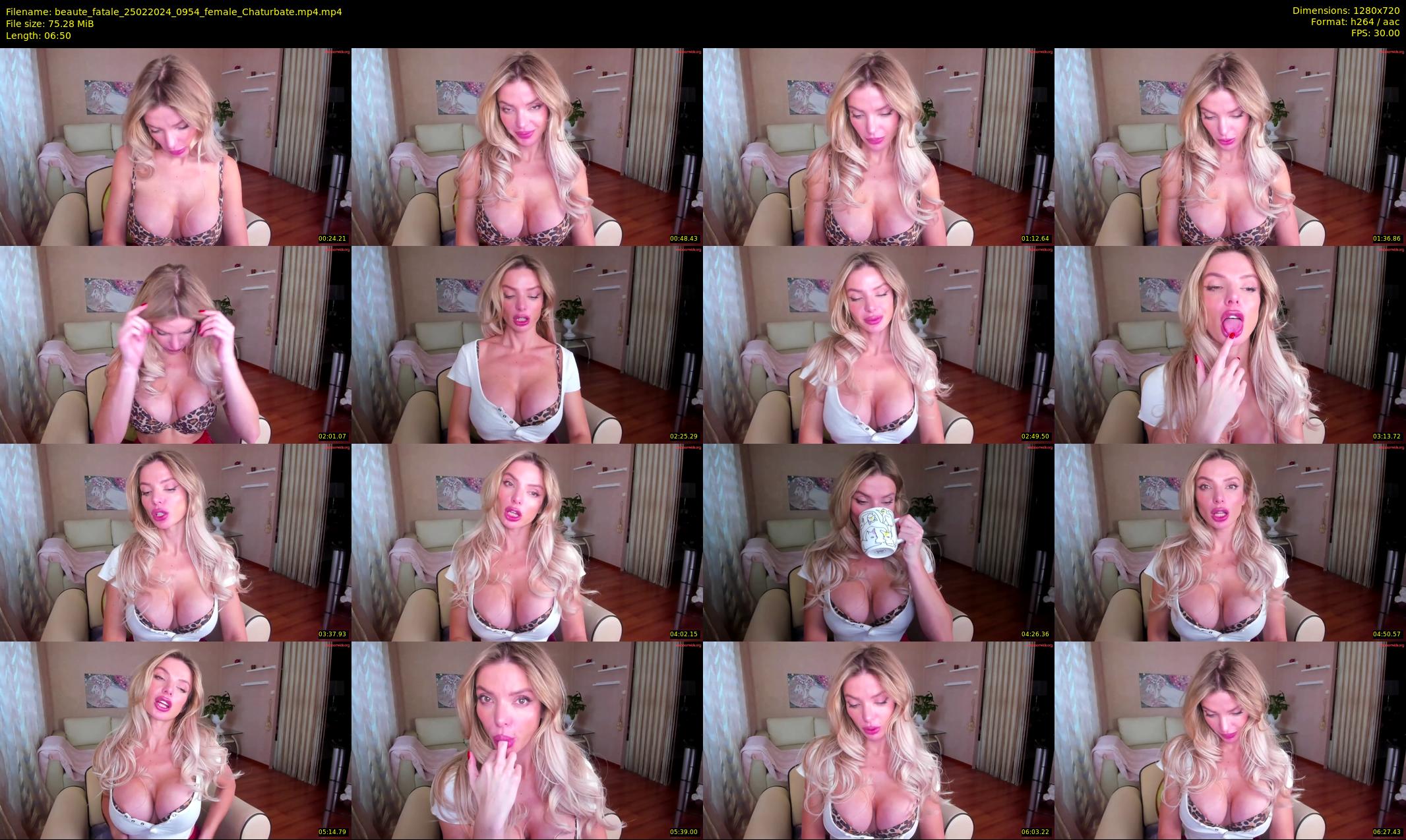 beaute_fatale — 7 minute Chaturbate female cam show recording, 720p, Feb 25, 2024